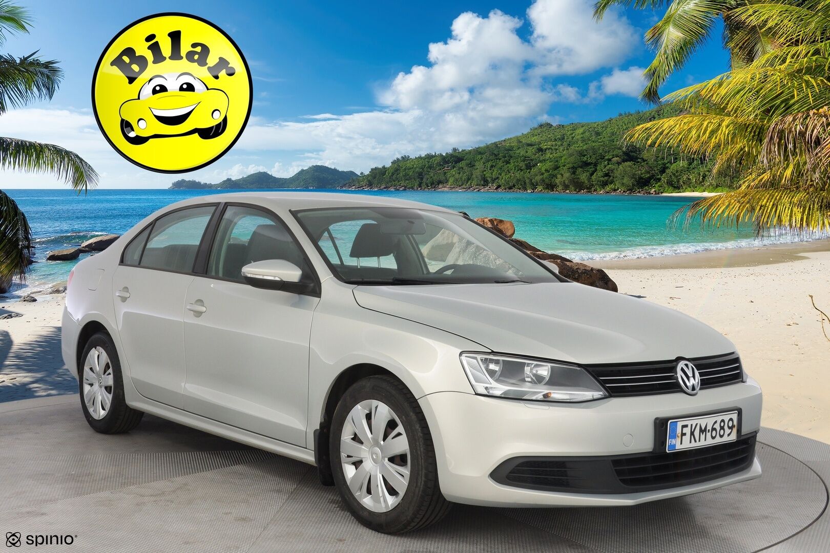 Volkswagen Jetta 2011 Comfortline 1,2 TSI 77 kW (105 hv) BlueMotion Technology - Vakkari | Kahdet renkaat vantein | Juuri leimattu | 