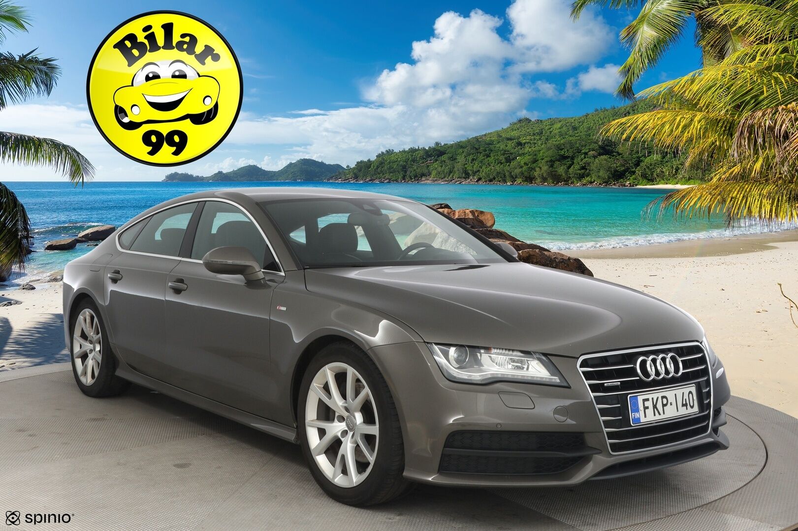 Audi A7 2012 Business 3,0 V6 TDI 180 kW quattro ** HUD / S-Penkit muistilla / Koukku / Nahat** - Kattava huoltohistoria, Ei AdBlueta, Mekatroniikka uusittu 2024