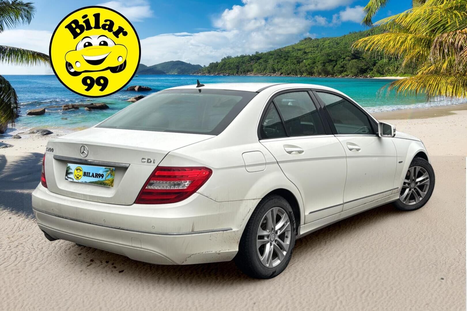 Mercedes-Benz C 2012 200 CDI BE A Premium Business - Suomi-auto | Avantgarde | Webasto | Vakkari | Koukku | Xenon | Bluetooth | Tutkat | 2x renkaat