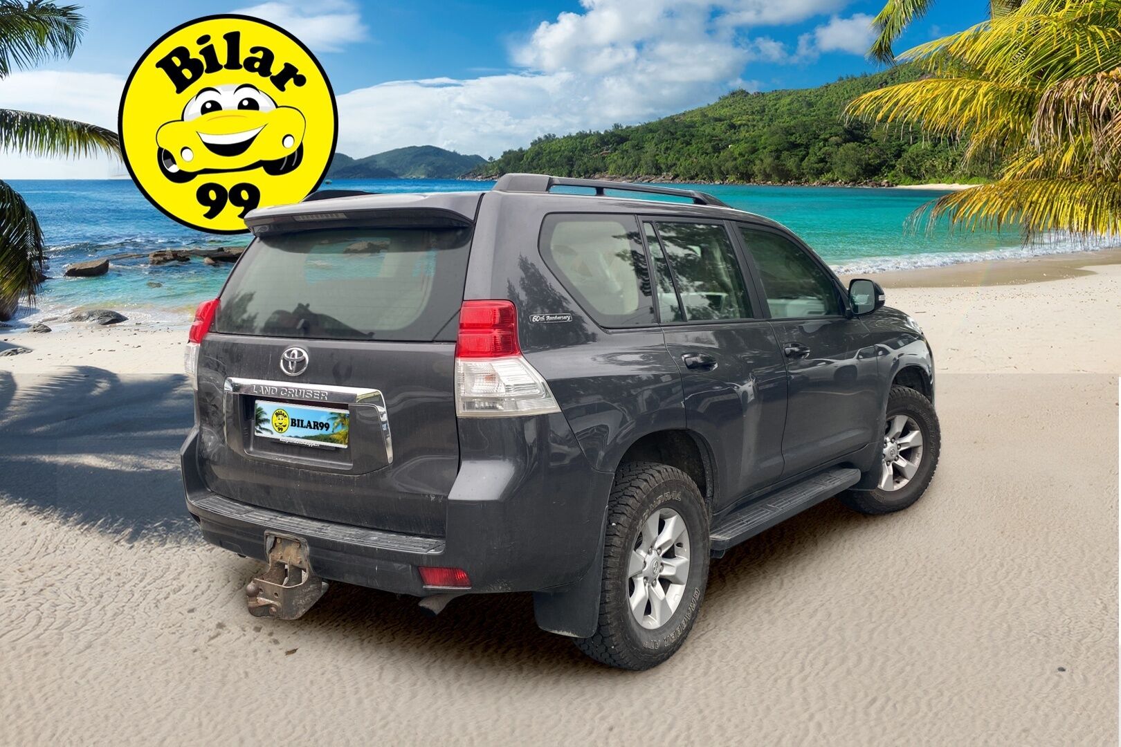 Toyota Land Cruiser 2012 3,0 D-4D DPF Legend aut. 5h - | Suomi-auto | Webasto | Vakkari | Koukku | Peruutuskamera | Keylessgo | Kahdet huippurenkaat | Tarkka huoltokirja |