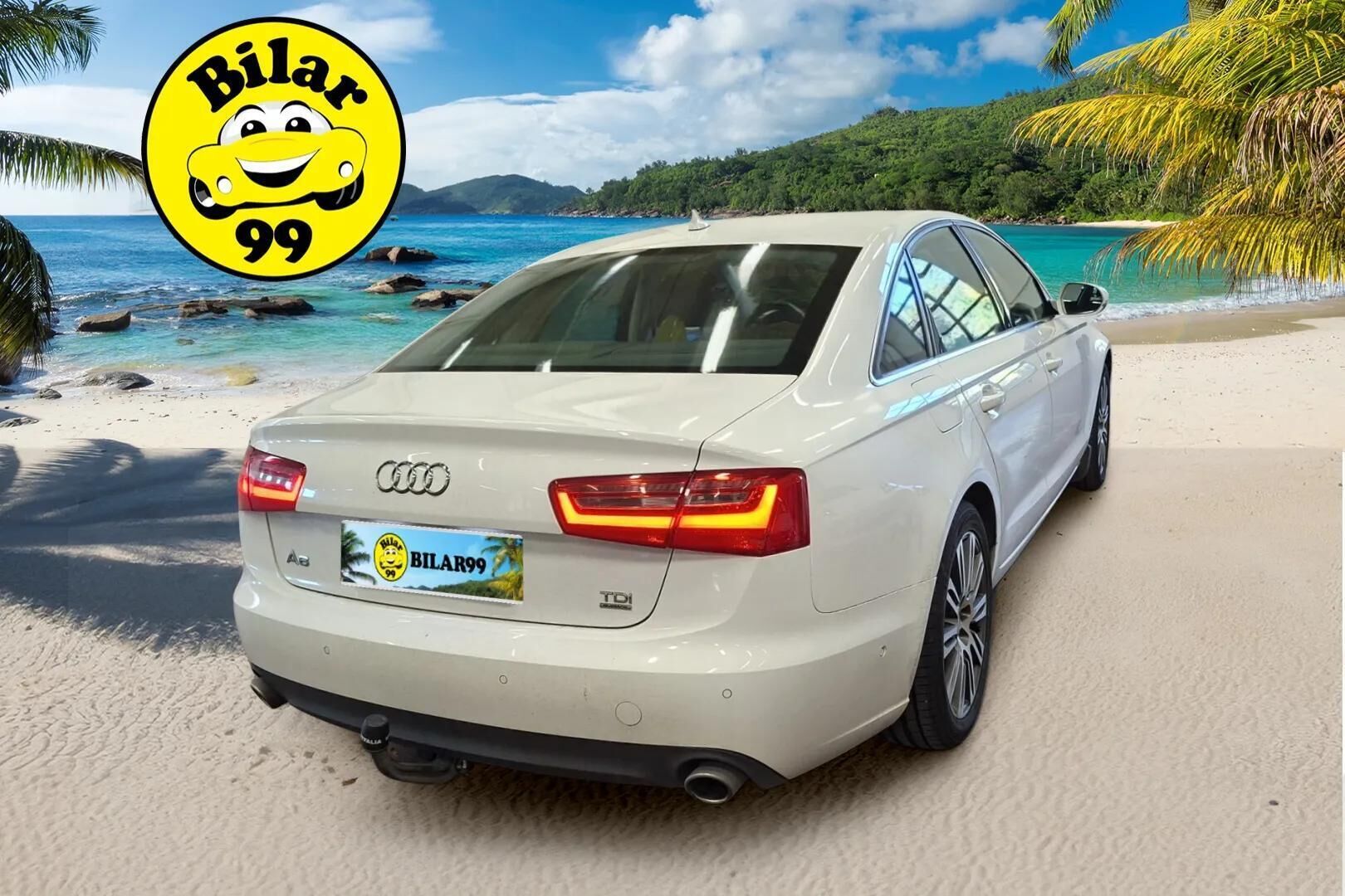 Audi A6 2012 Sedan Business 3,0 V6 TDI 150 kW quattro S tronic Start-Stop - | Vakkari | Ilma-alusta | Koukku | Sähkösäätöiset etuistuimet | Tutkat | Huoltokirja | 2x renkaat aluvanteilla |