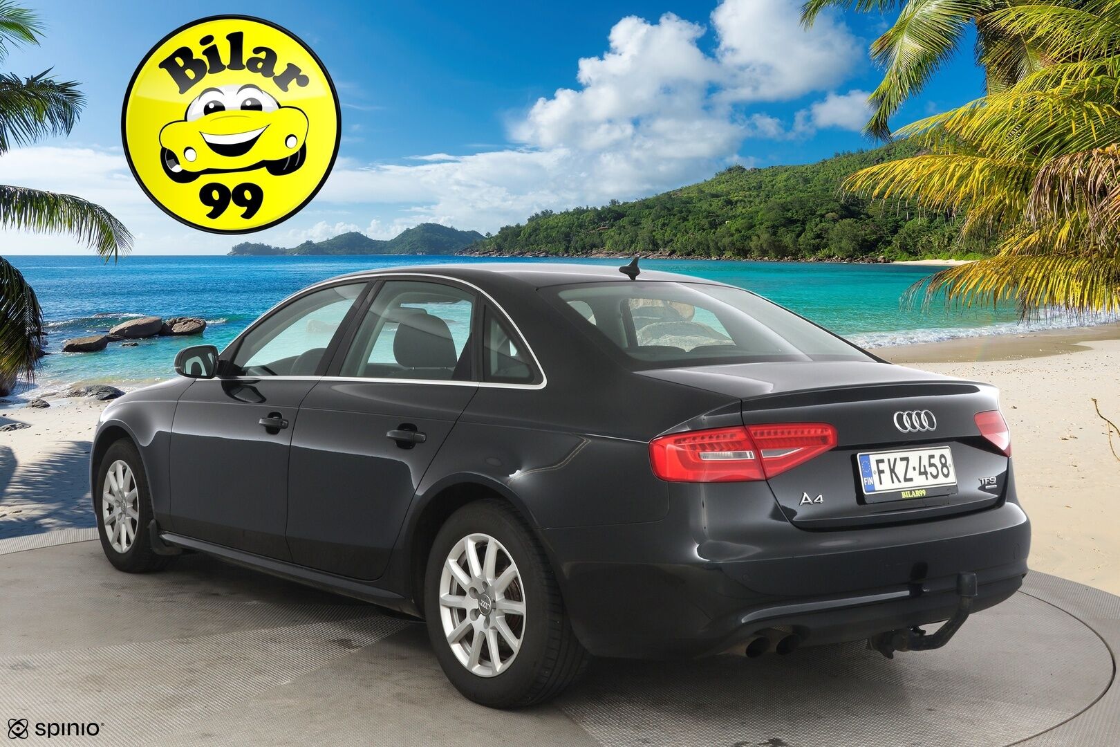 Audi A4 2013 Sedan Business Alpine Pro 2,0 TFSI 155 kW quattro S tronic - Koukku / Webasto / Sporttipenkit / Kahdet renkaat vanteineen / hyvin huollettu / Siisti / Tutkat / Lohko / 