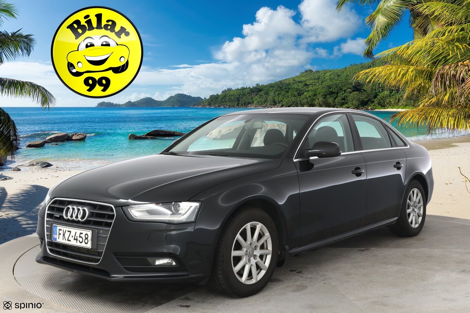 Audi A4 2013 Sedan Business Alpine Pro 2,0 TFSI 155 kW quattro S tronic - Koukku / Webasto / Sporttipenkit / Kahdet renkaat vanteineen / hyvin huollettu / Siisti / Tutkat / Lohko / 