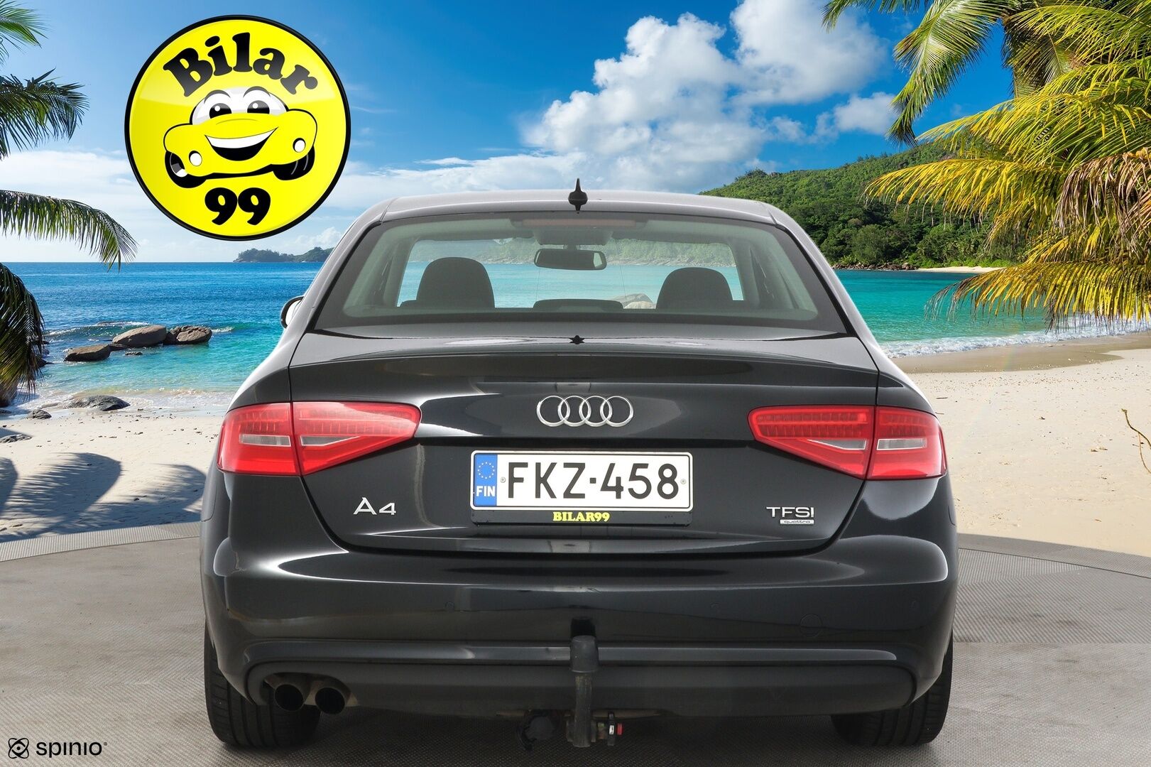 Audi A4 2013 Sedan Business Alpine Pro 2,0 TFSI 155 kW quattro S tronic - Koukku / Webasto / Sporttipenkit / Kahdet renkaat vanteineen / hyvin huollettu / Siisti / Tutkat / Lohko / 