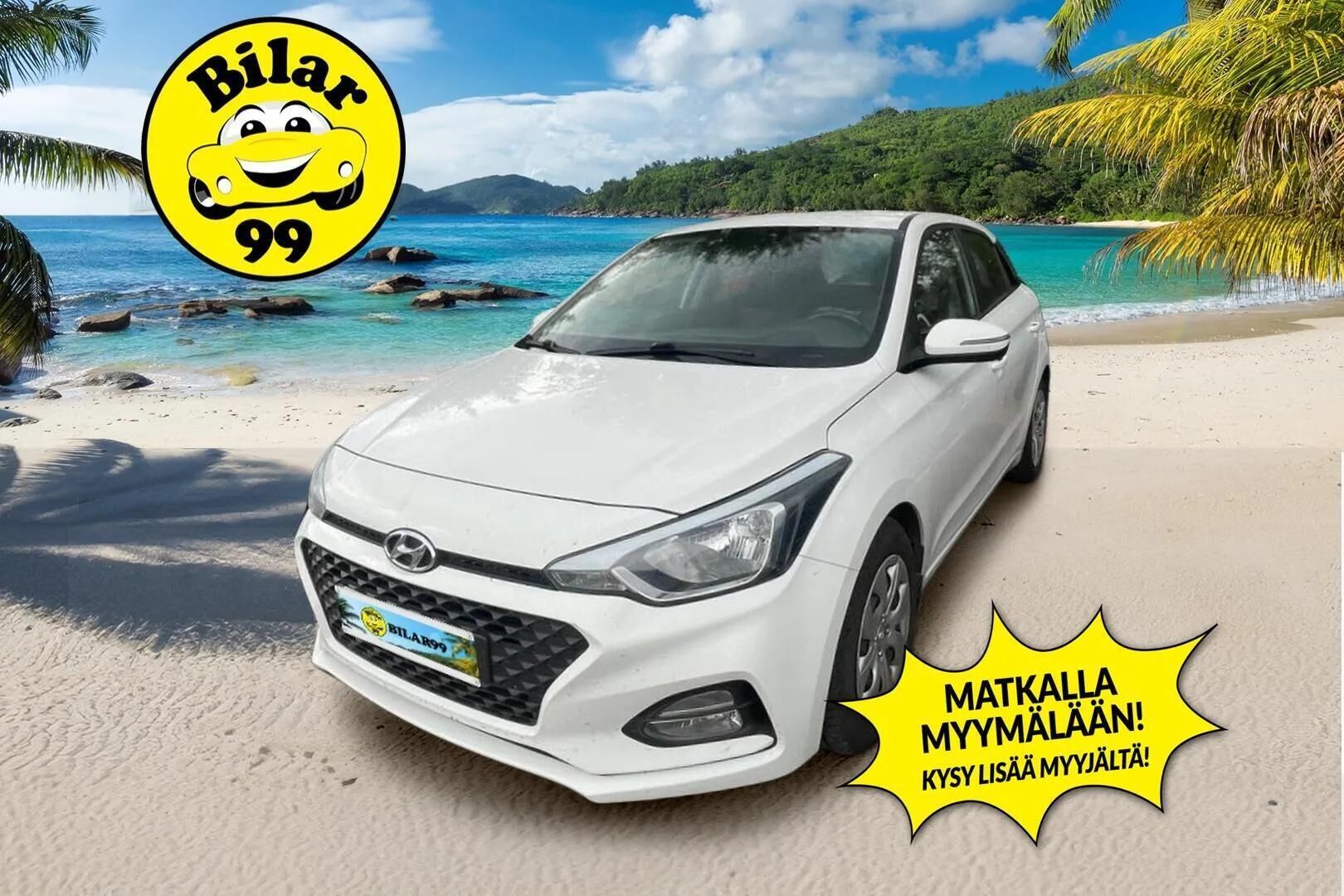 Hyundai I20 HATCHBACK 2019 1,0 T-GDI 100 hv 7-DCT Comfort W* P-kamera / Tutka / Vakkari / Ratinlämmitin / Apple&Android carplay * - * Takuuta 6/2026 asti / Kahdet vanteet hyvillä renkailla *