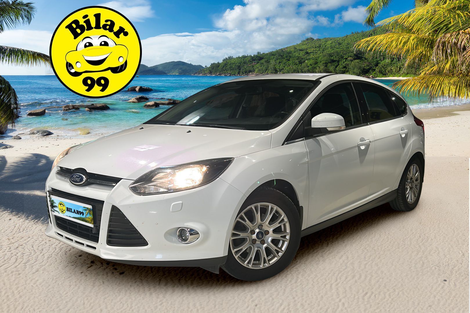 Ford Focus 2013 1,0 EcoBoost 100 hv Start/Stop Titanium M5 5-ovinen - Suomiauto | Vetokoukku | Lohkolämmitin | Vakkari | Lämmitettävä tuulilasi | Jakopää hiljattain tehty!