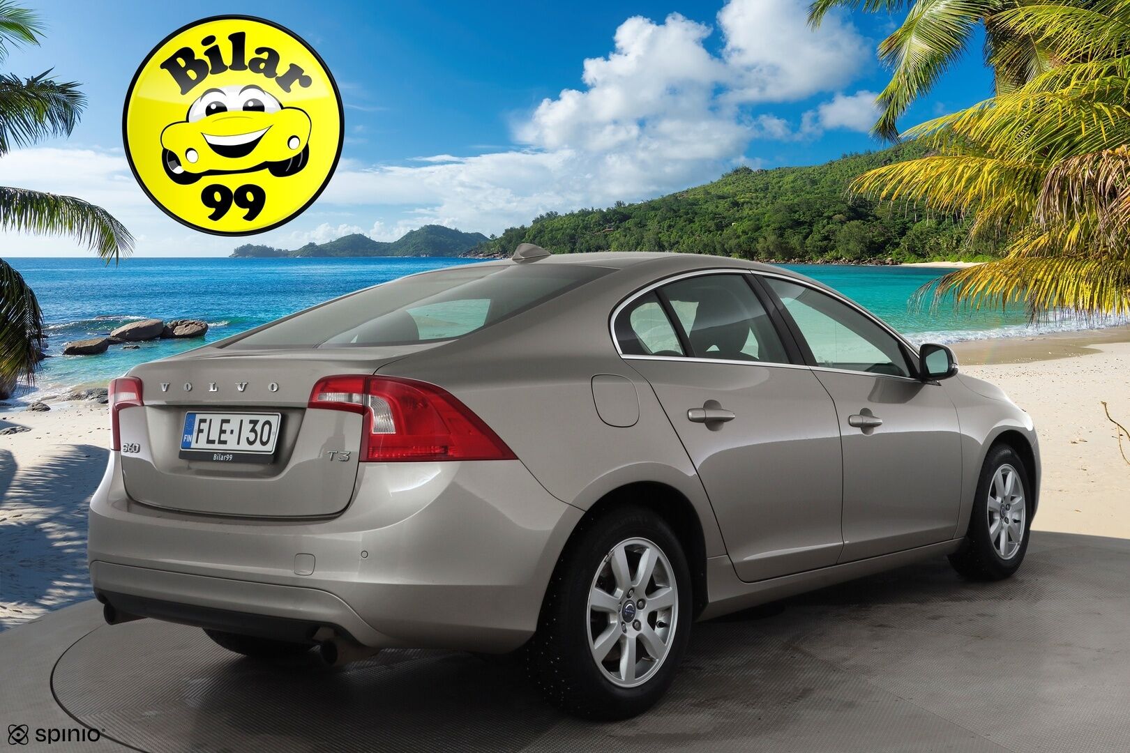 Volvo S60 2014 T3 Momentum aut * 1.Om Suomi-auto / Vakkari / P.tutka / Navi / Digimittaristo / Kaarreajovalot / Puolinahat * - Kahdet renkaat aluvanteilla / Merkkihuollettu / Juuri katsastettu