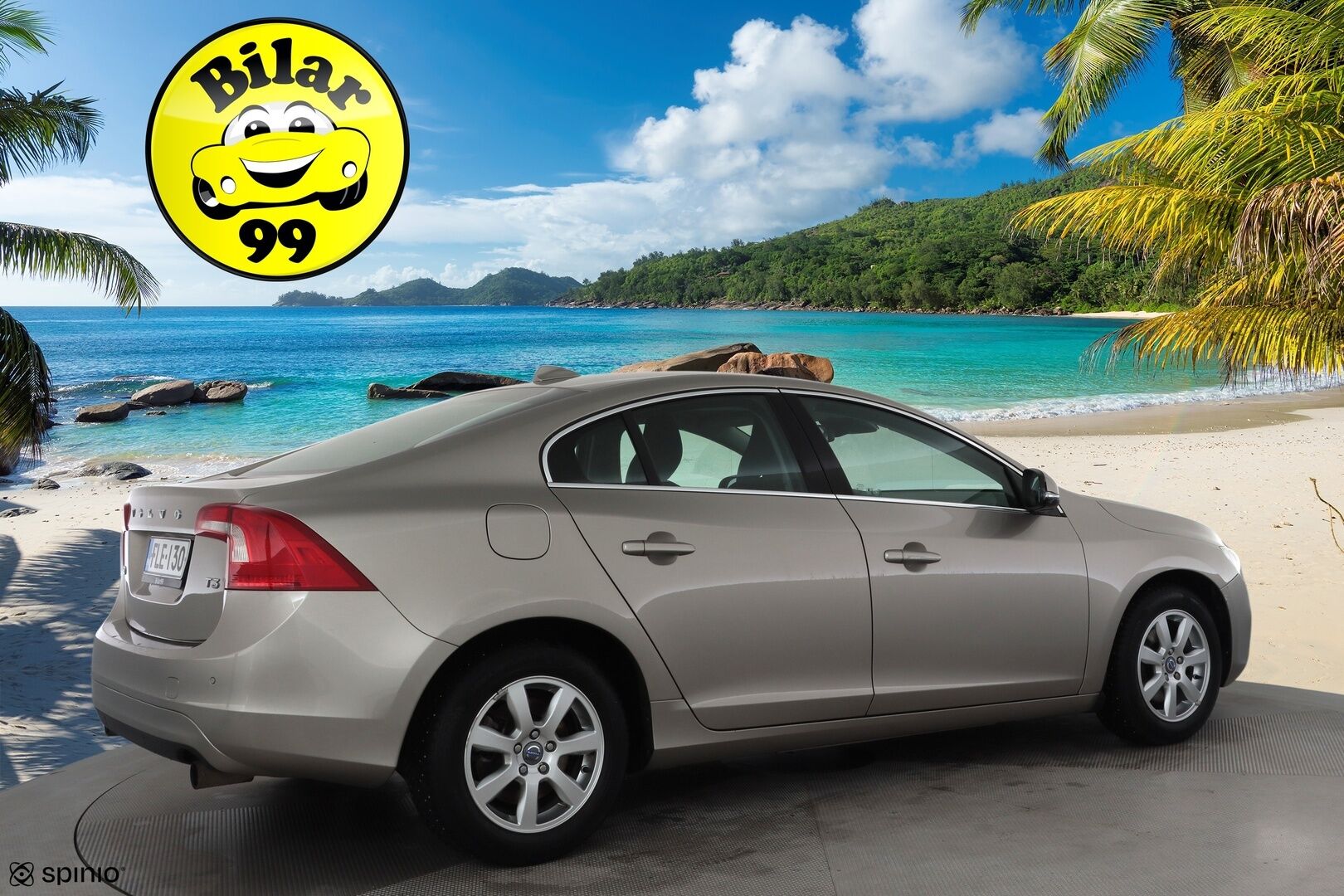 Volvo S60 2014 T3 Momentum aut * 1.Om Suomi-auto / Vakkari / P.tutka / Navi / Digimittaristo / Kaarreajovalot / Puolinahat * - Kahdet renkaat aluvanteilla / Merkkihuollettu / Juuri katsastettu