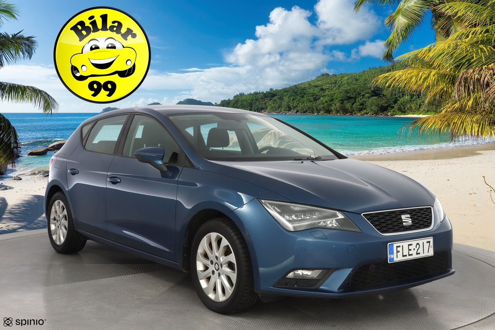 Seat Leon 2014 1,4 TSI 140 Style *Koukku / Tutkat / Vakkari / Lohko* - Kahdet Seatin omat alumiinivanteet / 2x Nokian renkaat / Juuri huollettu / Seuraava katsastus 7.4.2026
