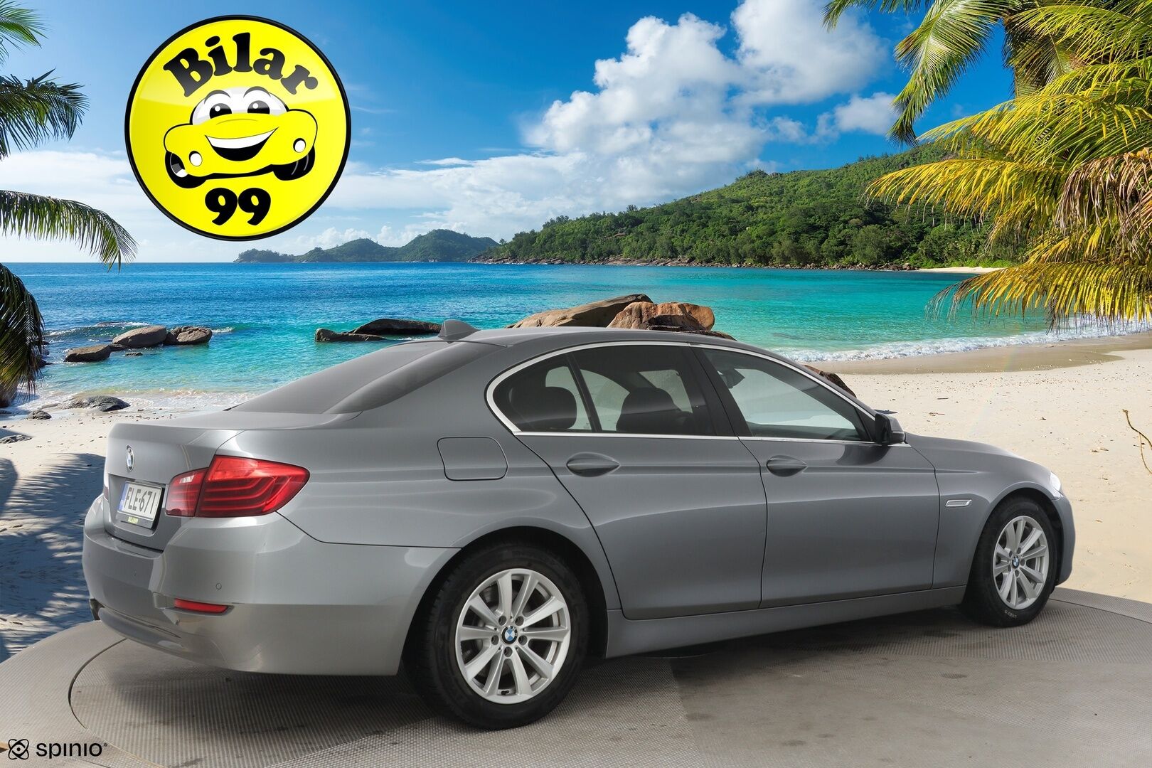 BMW 520 2013 F10 Sedan 520d TwinPower Turbo A Business Automatic** - Nahkapenkit / 2 renkaat / Tähän autoon Bilar-Turva *