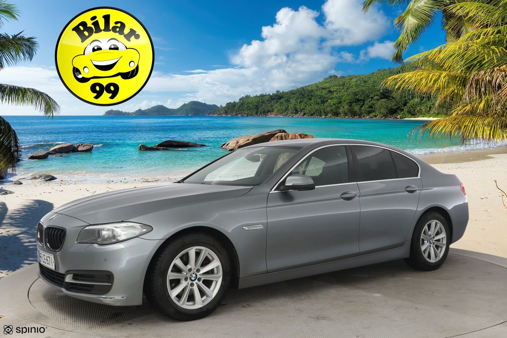 BMW 520 2013 F10 Sedan 520d TwinPower Turbo A Business Automatic** - Nahkapenkit / 2 renkaat / Tähän autoon Bilar-Turva *