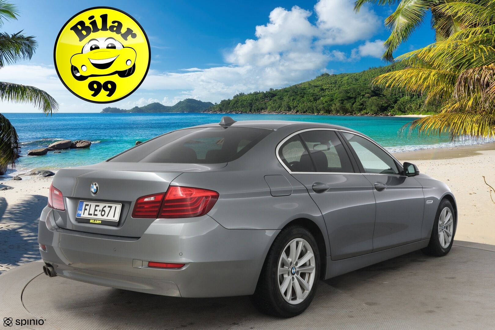 BMW 520 2013 F10 Sedan 520d TwinPower Turbo A Business Automatic** - Nahkapenkit / 2 renkaat / Tähän autoon Bilar-Turva *