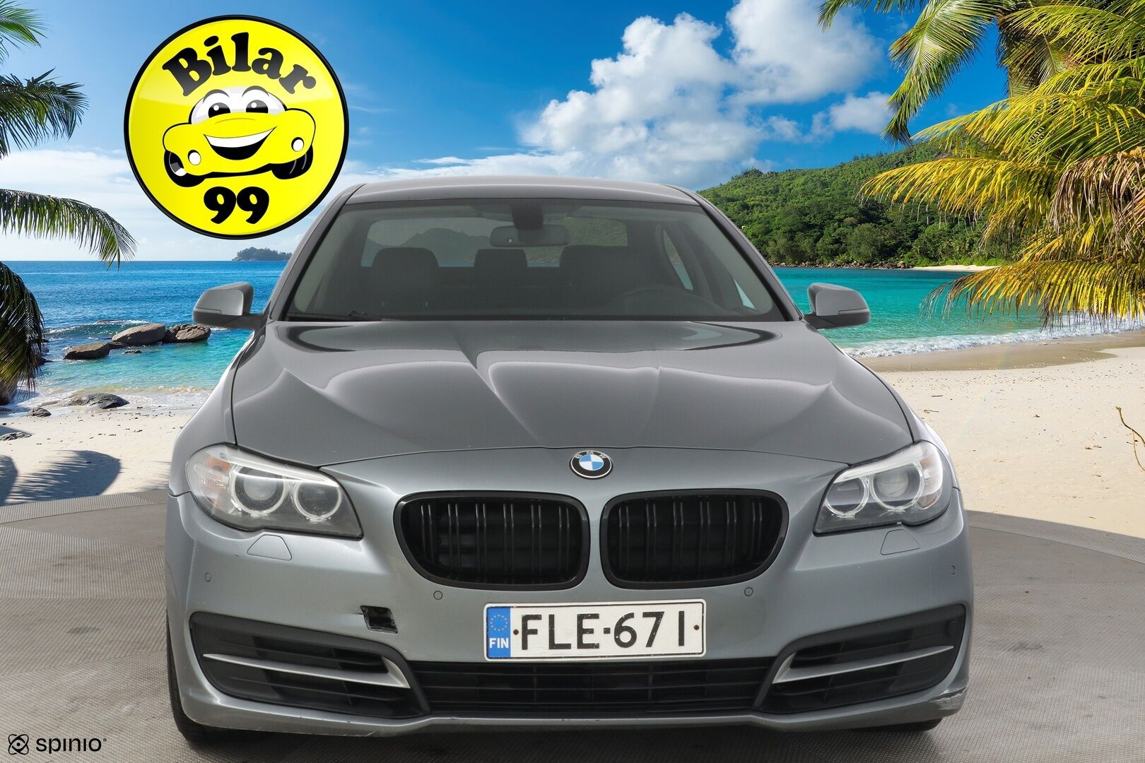 BMW 520 2013 F10 Sedan 520d TwinPower Turbo A Business Automatic** - Nahkapenkit / 2 renkaat / Tähän autoon Bilar-Turva *