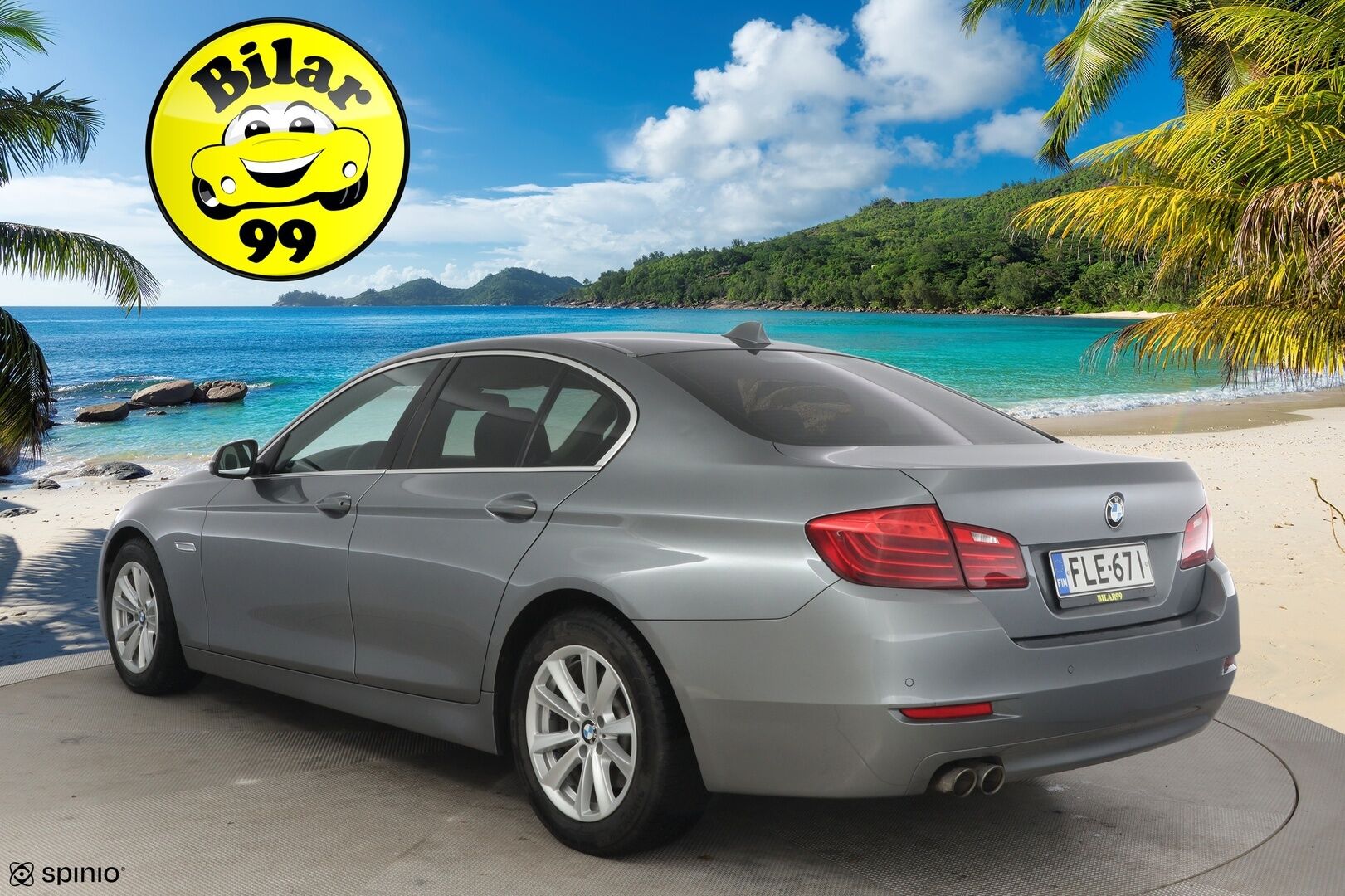 BMW 520 2013 F10 Sedan 520d TwinPower Turbo A Business Automatic** - Nahkapenkit / 2 renkaat / Tähän autoon Bilar-Turva *