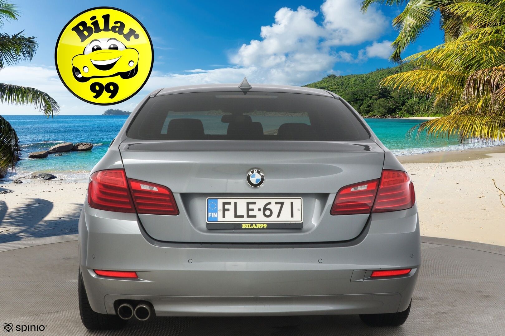 BMW 520 2013 F10 Sedan 520d TwinPower Turbo A Business Automatic** - Nahkapenkit / 2 renkaat / Tähän autoon Bilar-Turva *