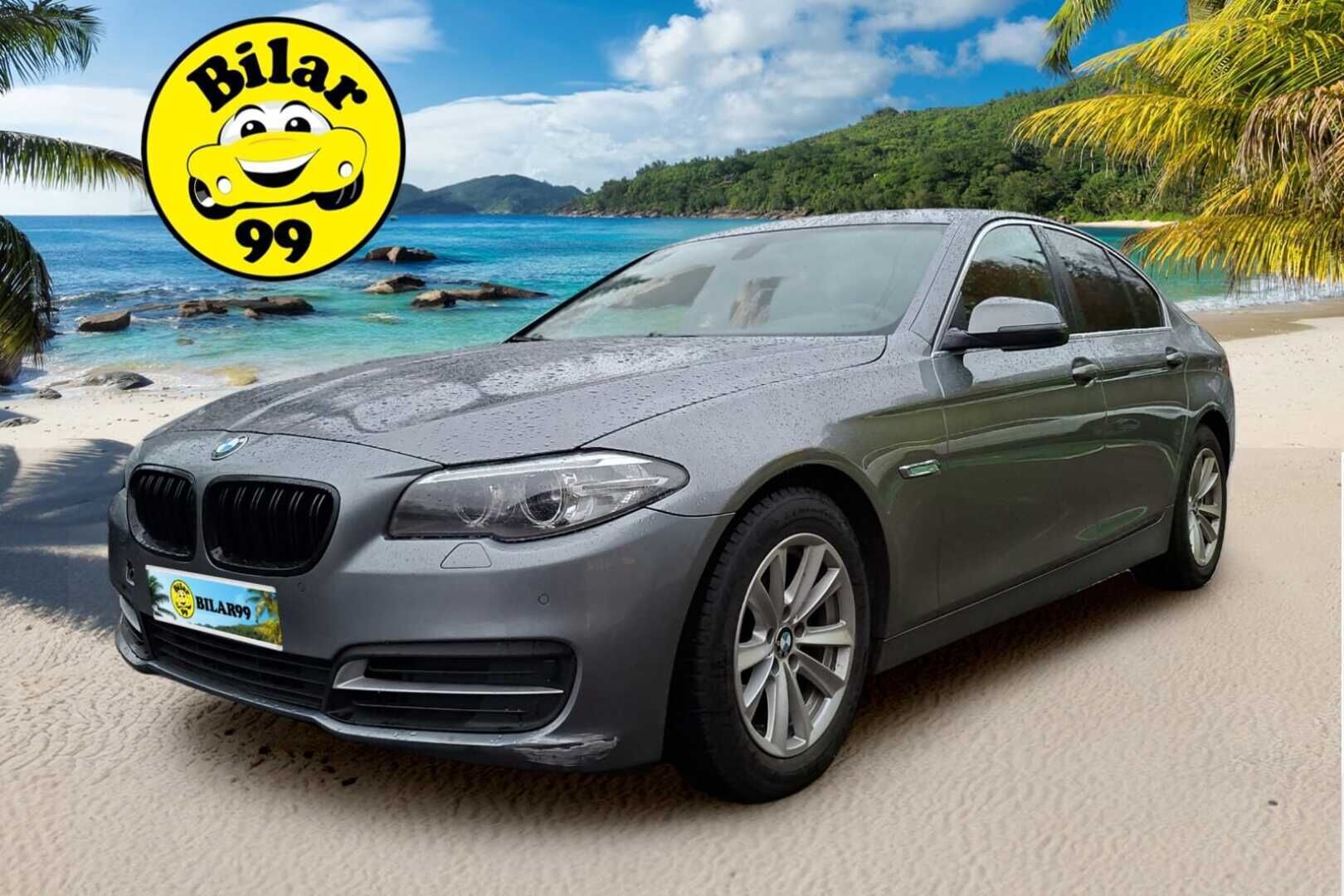 BMW 520 2013 F10 Sedan 520d TwinPower Turbo A Business Automatic** - Nahkapenkit / 2 renkaat / Tähän autoon Bilar-Turva *