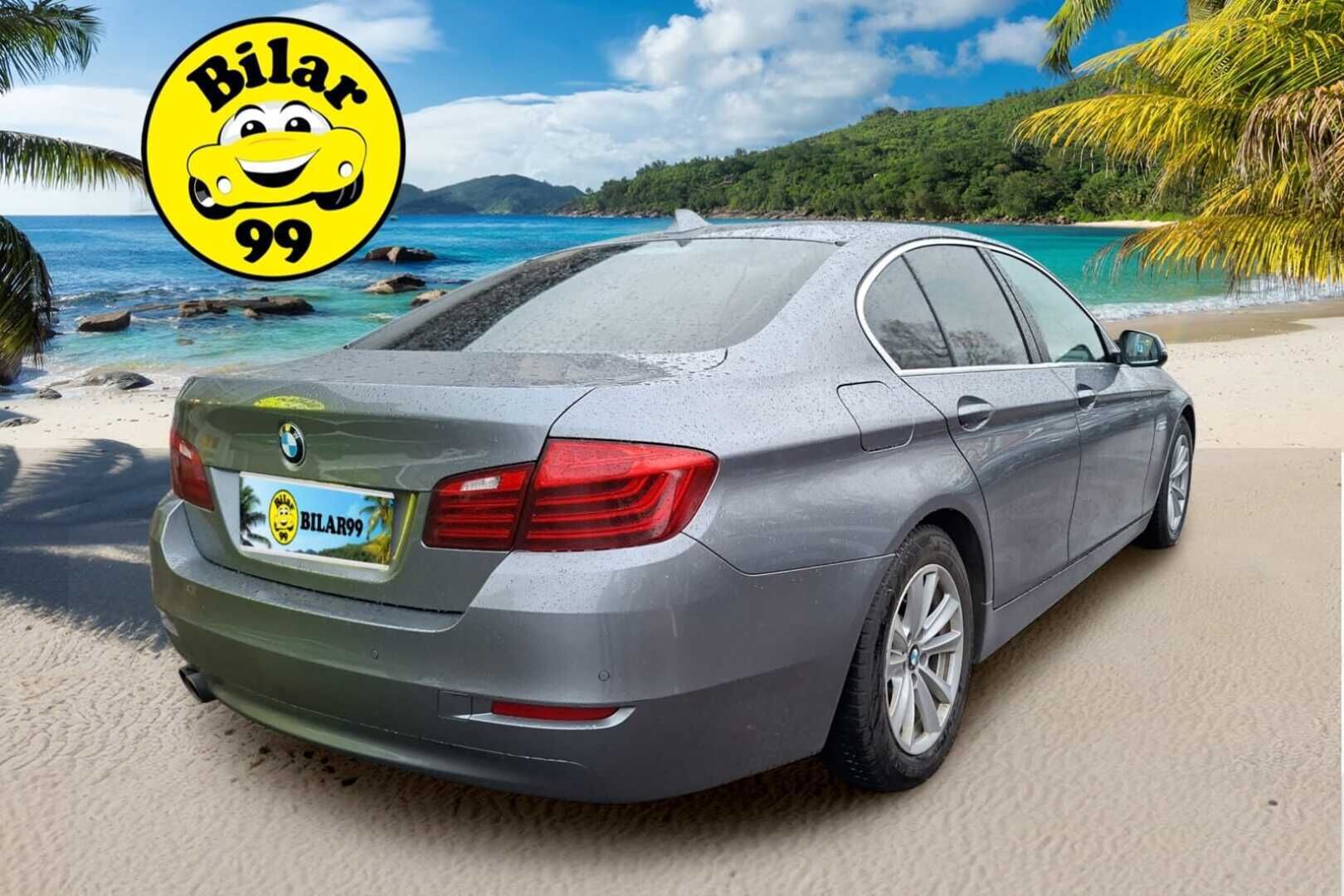 BMW 520 2013 F10 Sedan 520d TwinPower Turbo A Business Automatic** - Nahkapenkit / 2 renkaat / Tähän autoon Bilar-Turva *
