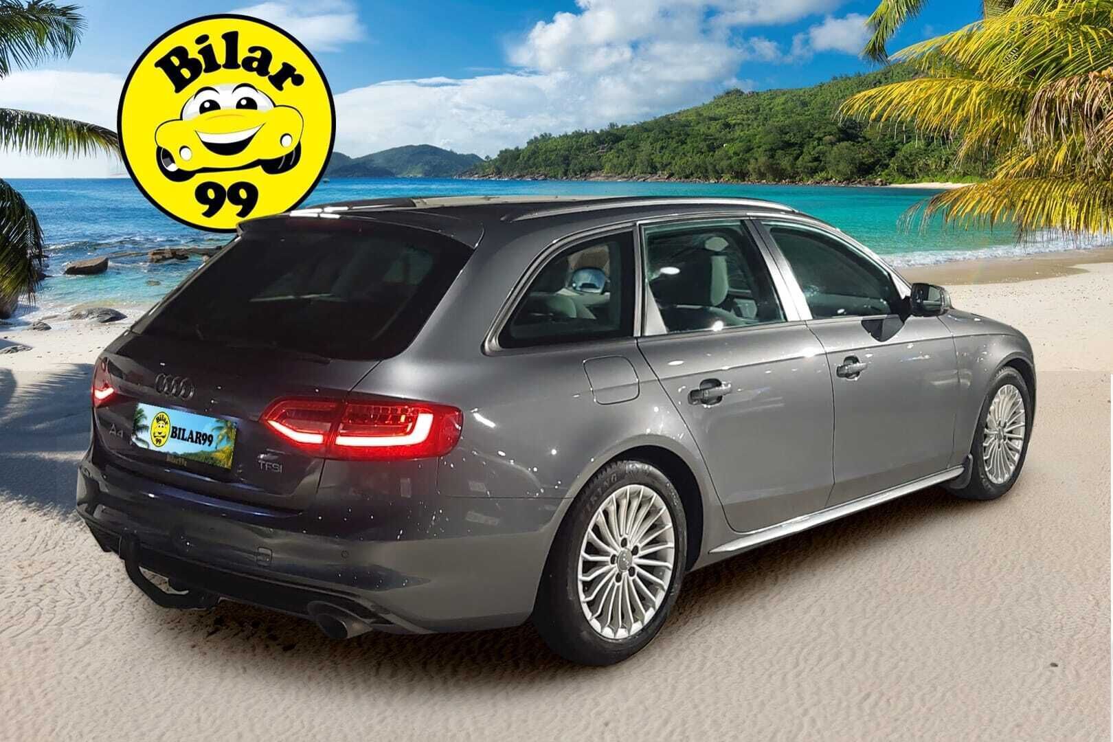 Audi A4 2014 Avant Business 1,8 TFSI 125 kW multitronic *Suomi-auto / S-line ulkopaketti / Lohkolämmitin sisäpistokkeella / Sport-penkit / Xenon ajovalot / Vetokoukku* - *2x renkaat & vanteet / Alpine äänentoisto / Navigointi / Tutkat edessä ja takana*