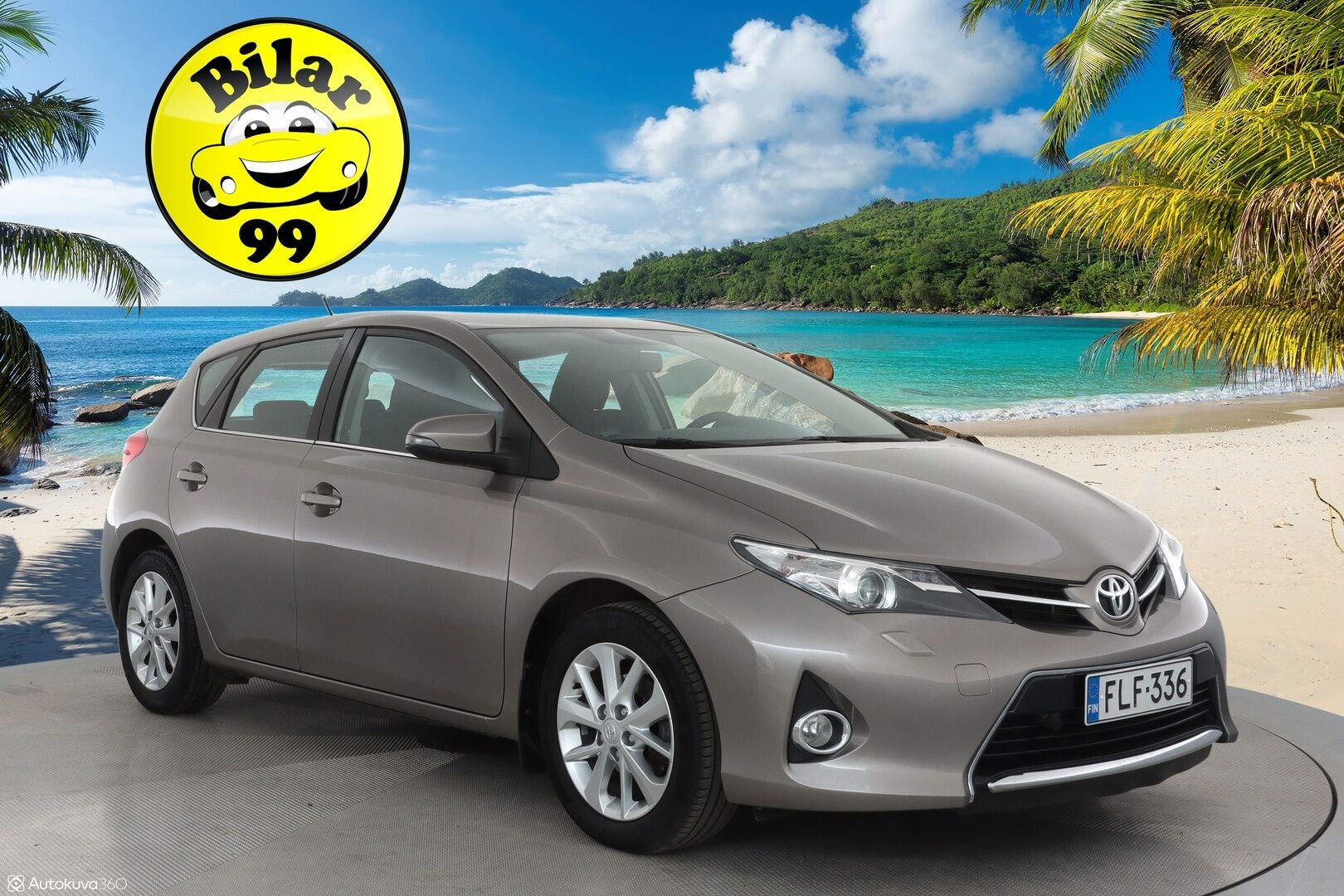 Toyota Auris 2013 1,6 Valvematic Active 5ov **Suomi-auto / P. Kamera / Navi / AC / Lohkolämmitin / 2x Renkaat**