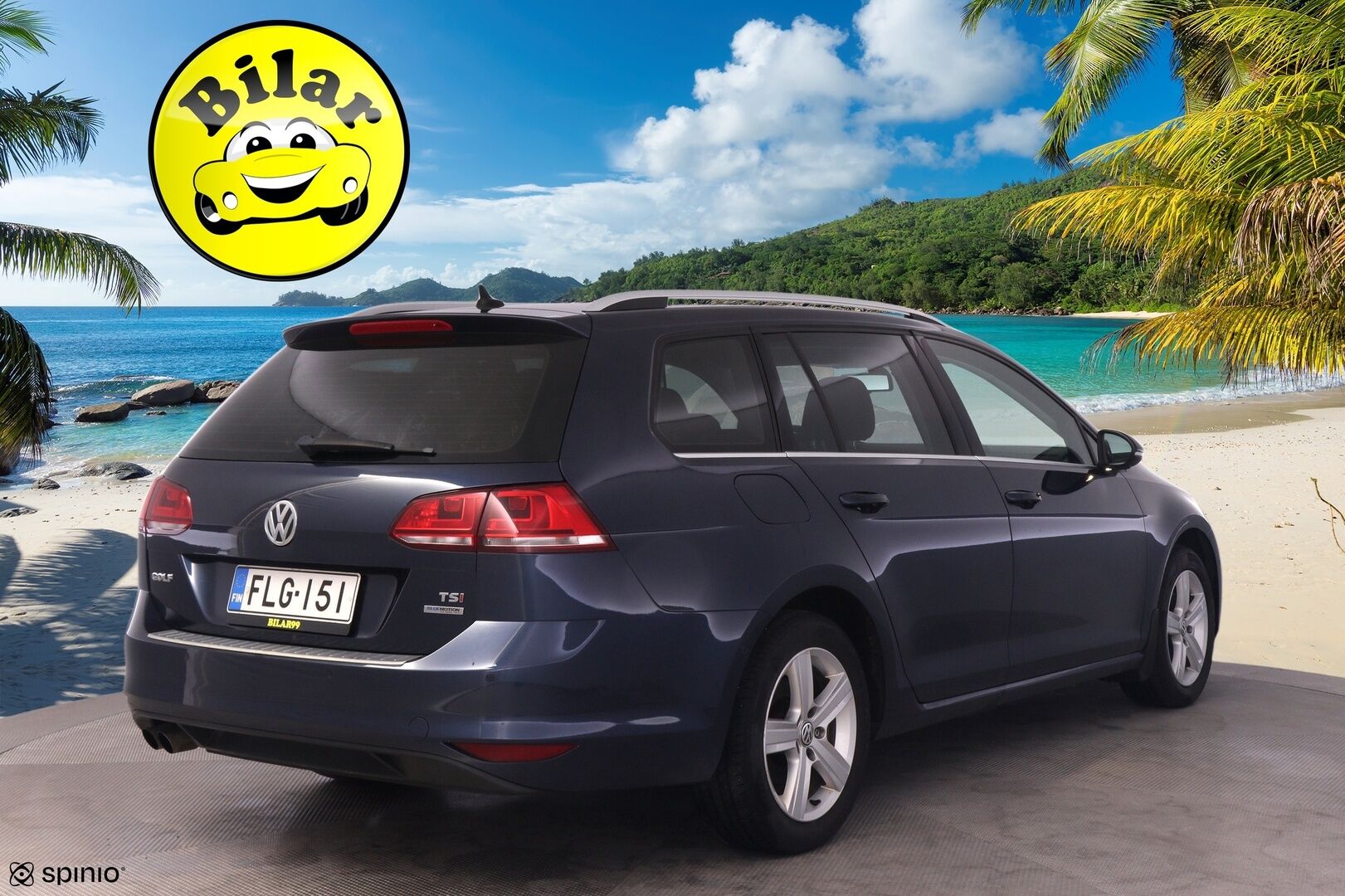 Volkswagen Golf 2014 Variant Highline 1,4 TSI 90 kW (122 hv) BlueMotion Technology DSG-automaatti - | Suomi-auto | Webasto |  KeylessGo | Ergo-Active istuimet |