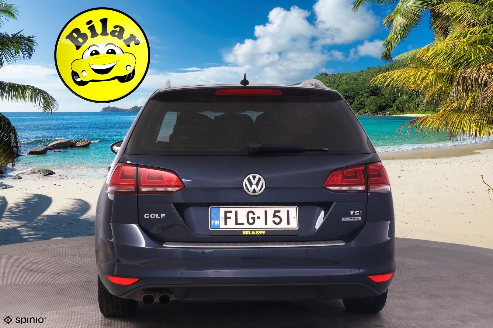 Volkswagen Golf 2014 Variant Highline 1,4 TSI 90 kW (122 hv) BlueMotion Technology DSG-automaatti - | Suomi-auto | Webasto |  KeylessGo | Ergo-Active istuimet |