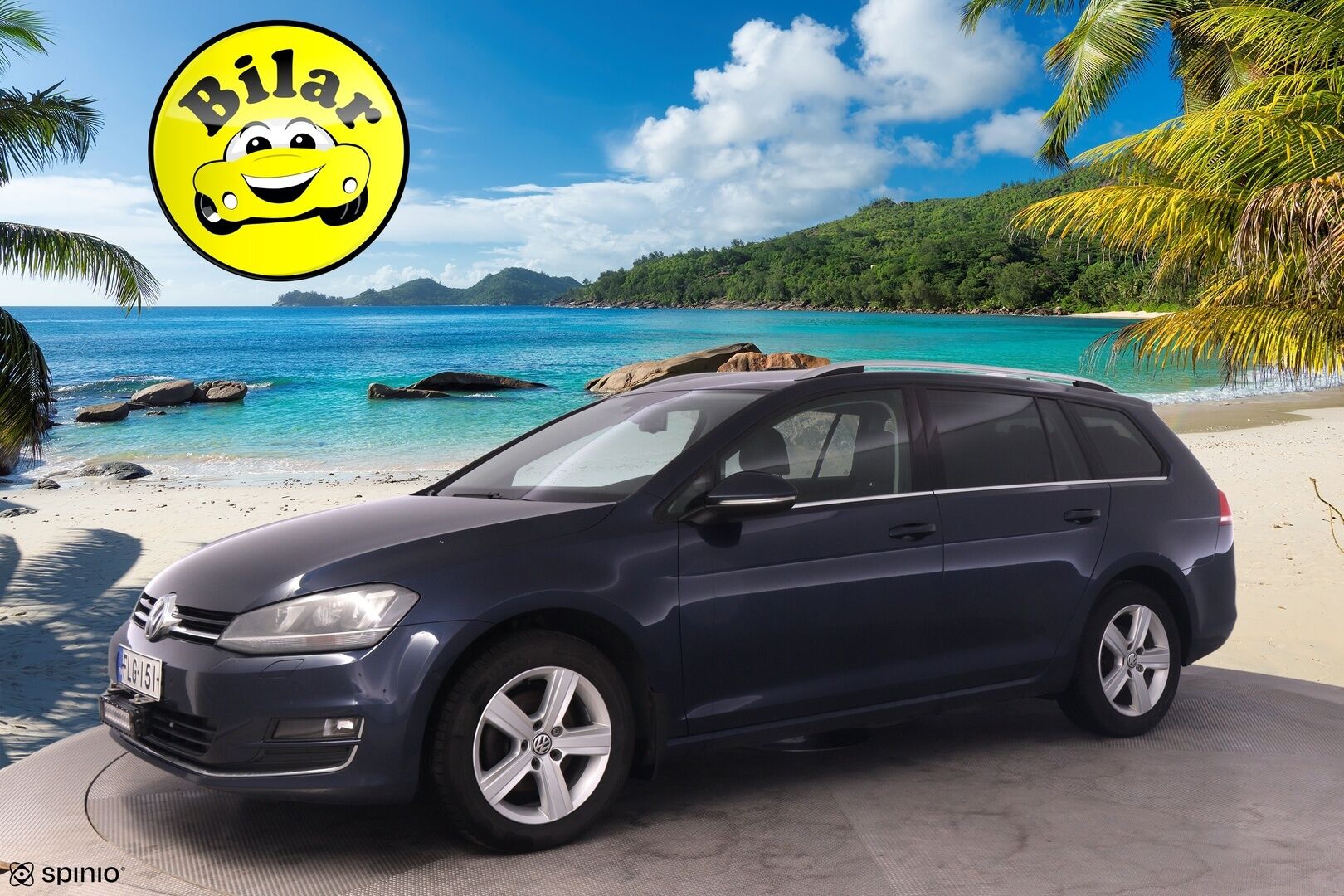 Volkswagen Golf 2014 Variant Highline 1,4 TSI 90 kW (122 hv) BlueMotion Technology DSG-automaatti - | Suomi-auto | Webasto |  KeylessGo | Ergo-Active istuimet |