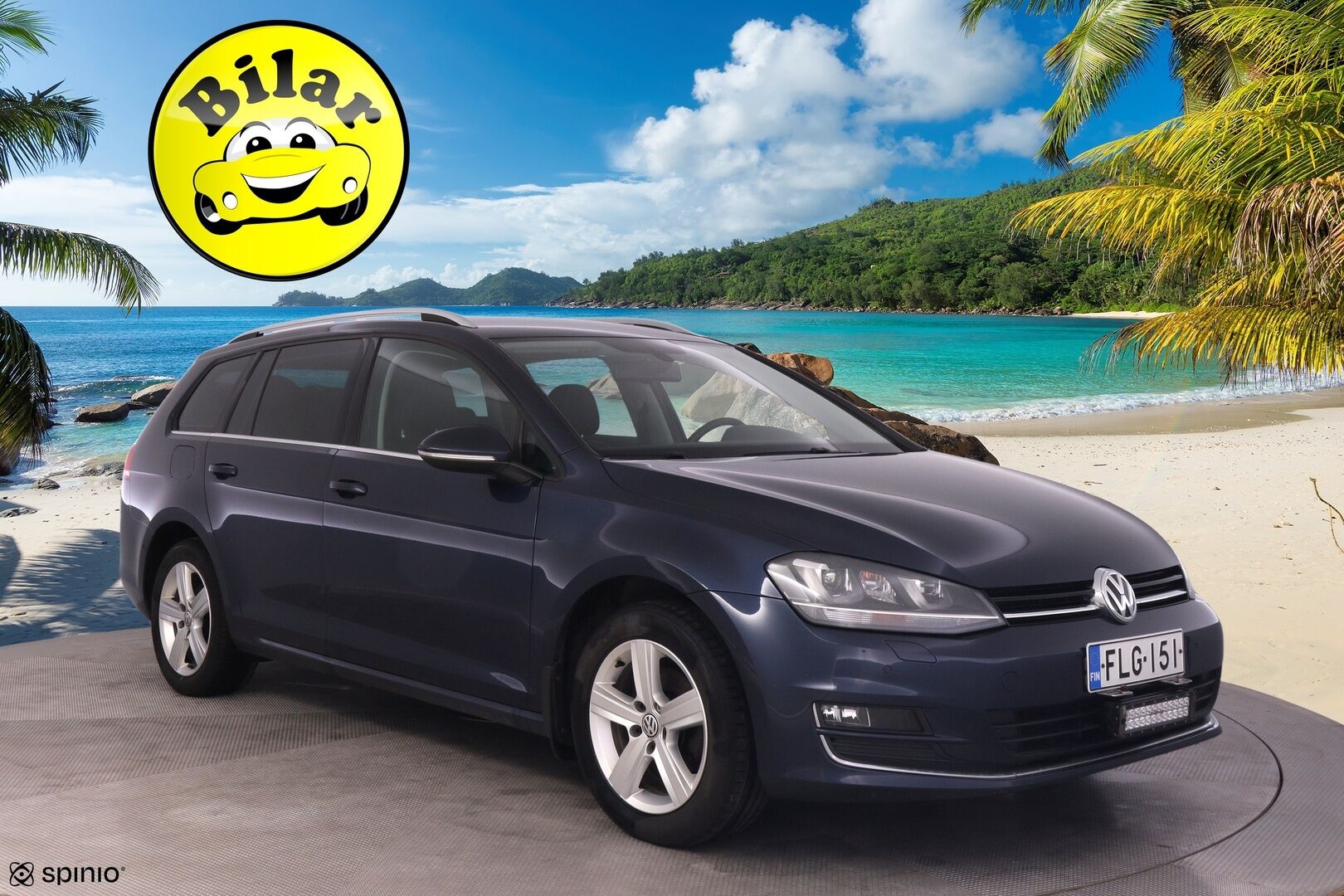 Volkswagen Golf 2014 Variant Highline 1,4 TSI 90 kW (122 hv) BlueMotion Technology DSG-automaatti - | Suomi-auto | Webasto |  KeylessGo | Ergo-Active istuimet |