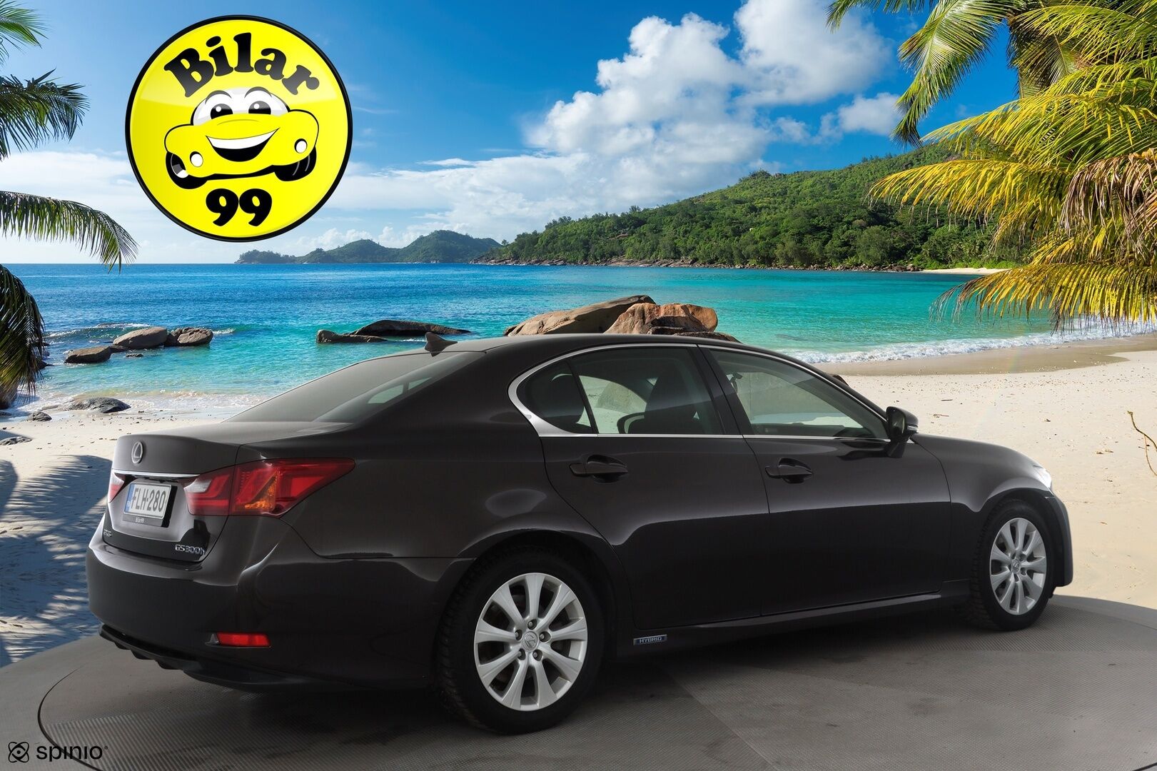 Lexus GS 2014 300h Hybrid A Executive * ACC / P.kamera / Muistipenkki / Navi / Bi-Xenon / Ratinlämmitin / KeylessGo * - Suomi-auto / Kahdet renkaat aluvanteilla