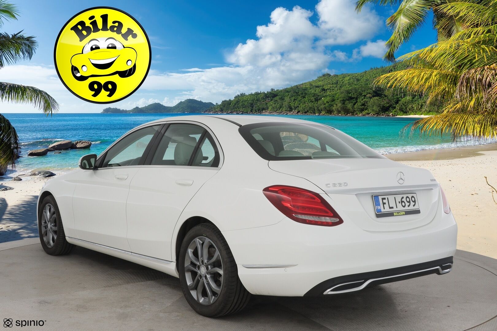 Mercedes-Benz C 2015 220 BlueTec A Premium Business / 1.om / koukku / Sporttipenkit - 1.Om Suomi auto / Merkkihuollot / 5/25 viimeisin huolto / Uudet kesärenkaat