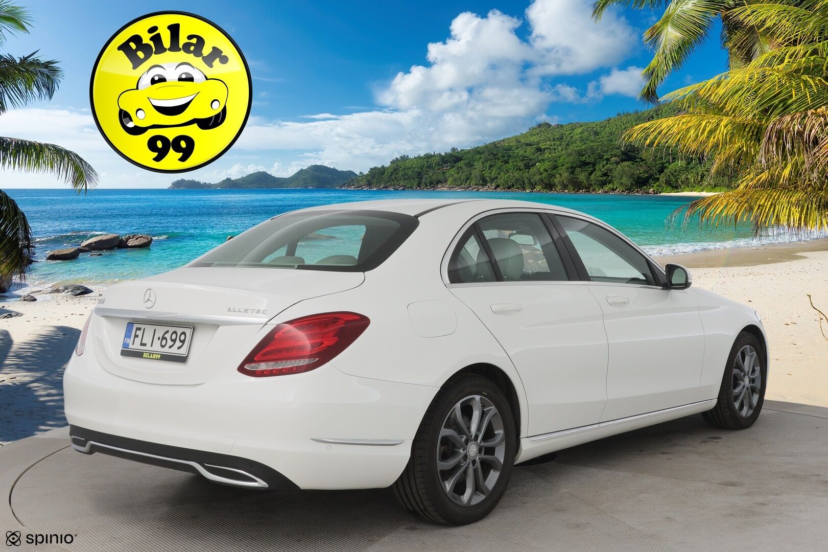 Mercedes-Benz C 2015 220 BlueTec A Premium Business / 1.om / koukku / Sporttipenkit - 1.Om Suomi auto / Merkkihuollot / 5/25 viimeisin huolto / Uudet kesärenkaat