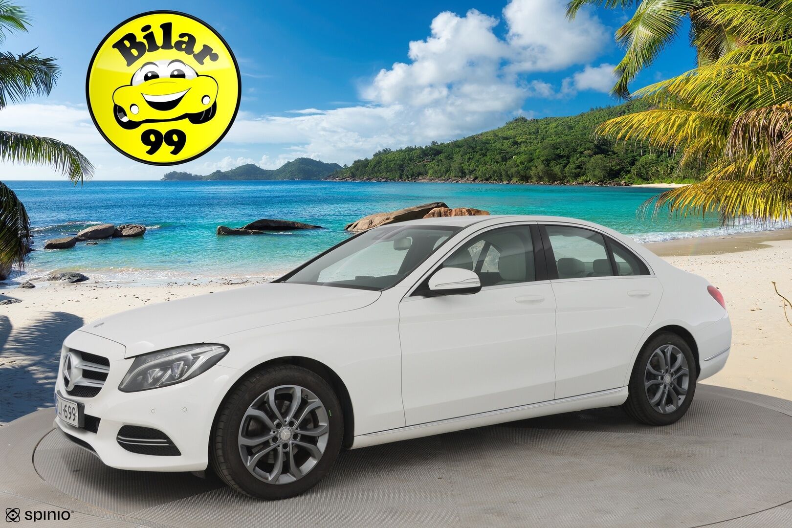 Mercedes-Benz C 2015 220 BlueTec A Premium Business / 1.om / koukku / Sporttipenkit - 1.Om Suomi auto / Merkkihuollot / 5/25 viimeisin huolto / Uudet kesärenkaat