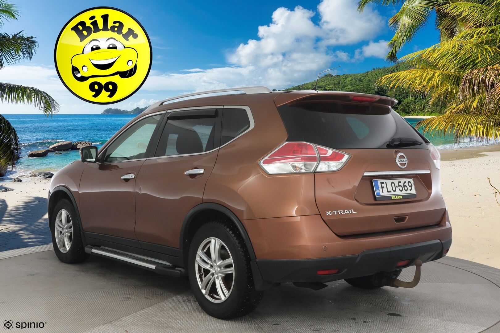 Nissan X-Trail 2015 dCi 130 Business 360 2WD Xtronic ** YritysOutlet - Myydään vain yrityksille - * 360 kamera / Koukku / P-tutkat / Navi / Blis *