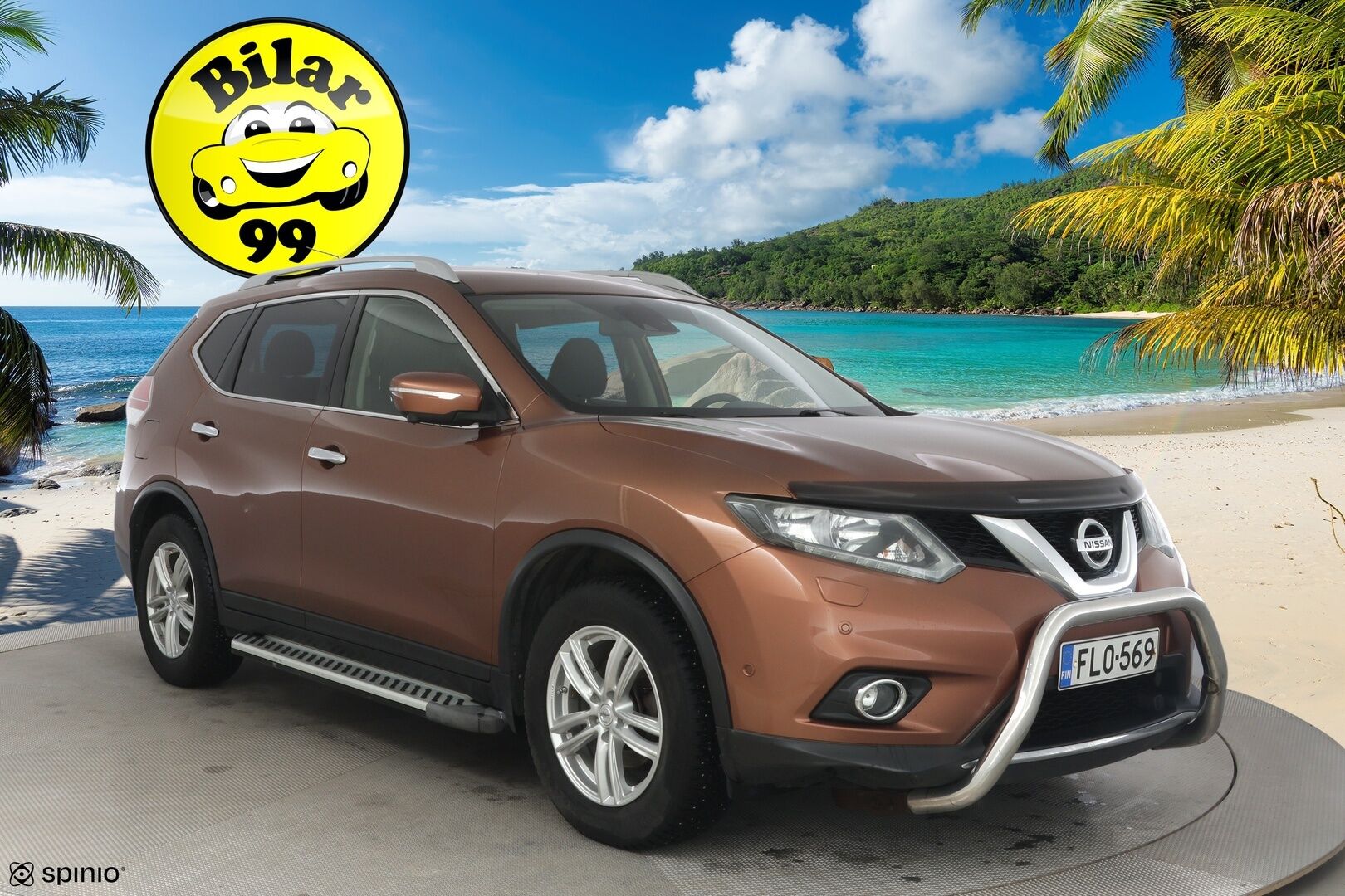 Nissan X-Trail 2015 dCi 130 Business 360 2WD Xtronic ** YritysOutlet - Myydään vain yrityksille - * 360 kamera / Koukku / P-tutkat / Navi / Blis *