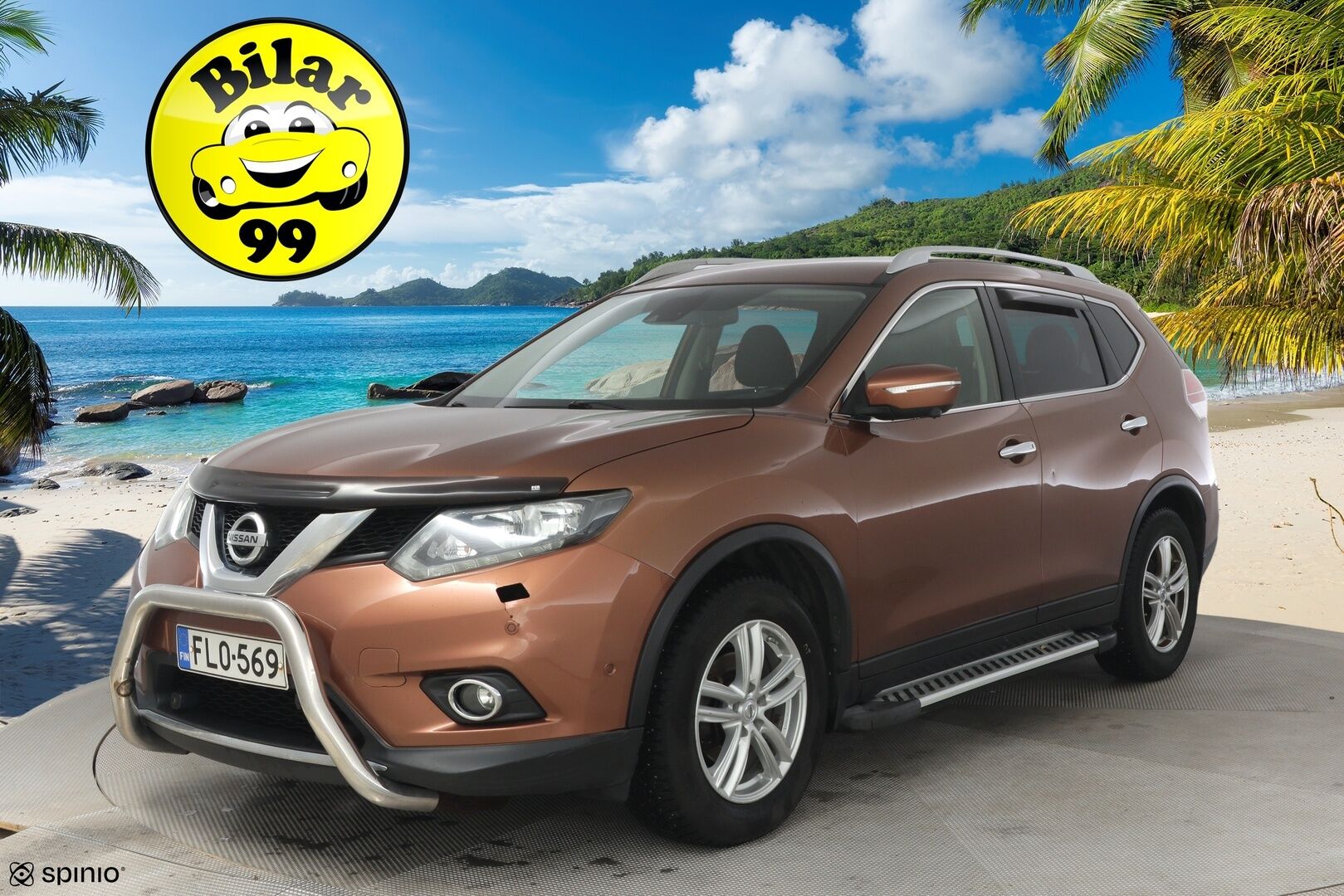 Nissan X-Trail 2015 dCi 130 Business 360 2WD Xtronic ** YritysOutlet - Myydään vain yrityksille - * 360 kamera / Koukku / P-tutkat / Navi / Blis *