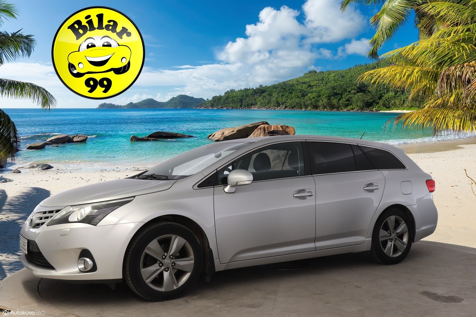 Toyota Avensis 2015 2,0 D-4D DPF Active Edition Wagon *2-Omisteinen Suomiauto / Webasto / P.Kamera / Puolinahat / Bluetooth / Koukku / Juuri Huollettu / Vuoden leima* - Taloudellinen luottopeli! Autosta löytyy kahdet hyvät renkaat, huoltohistoria todella särmä ja viimeisin huolto tehty hiljattain!
