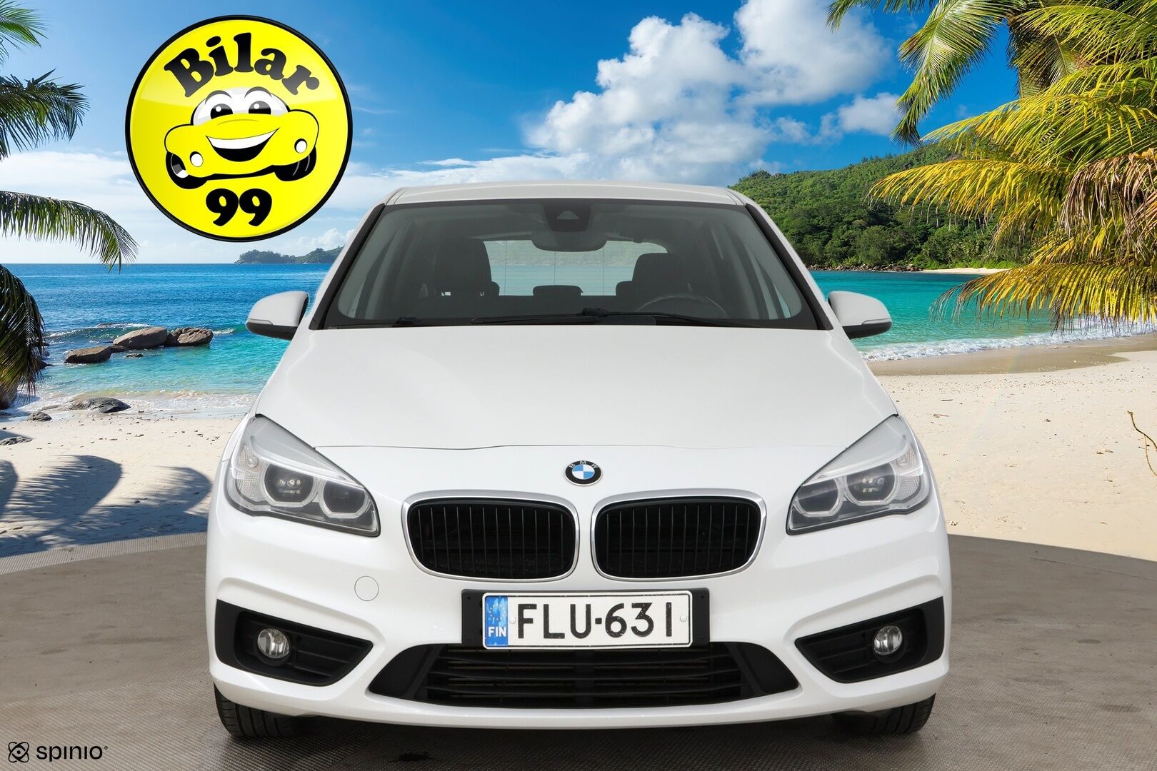 BMW 216 2015 F45 Active Tourer 216d Business / Suomi-auto / Vakkari / P. Tutka / LED / KeylessGo / Bluetooth /