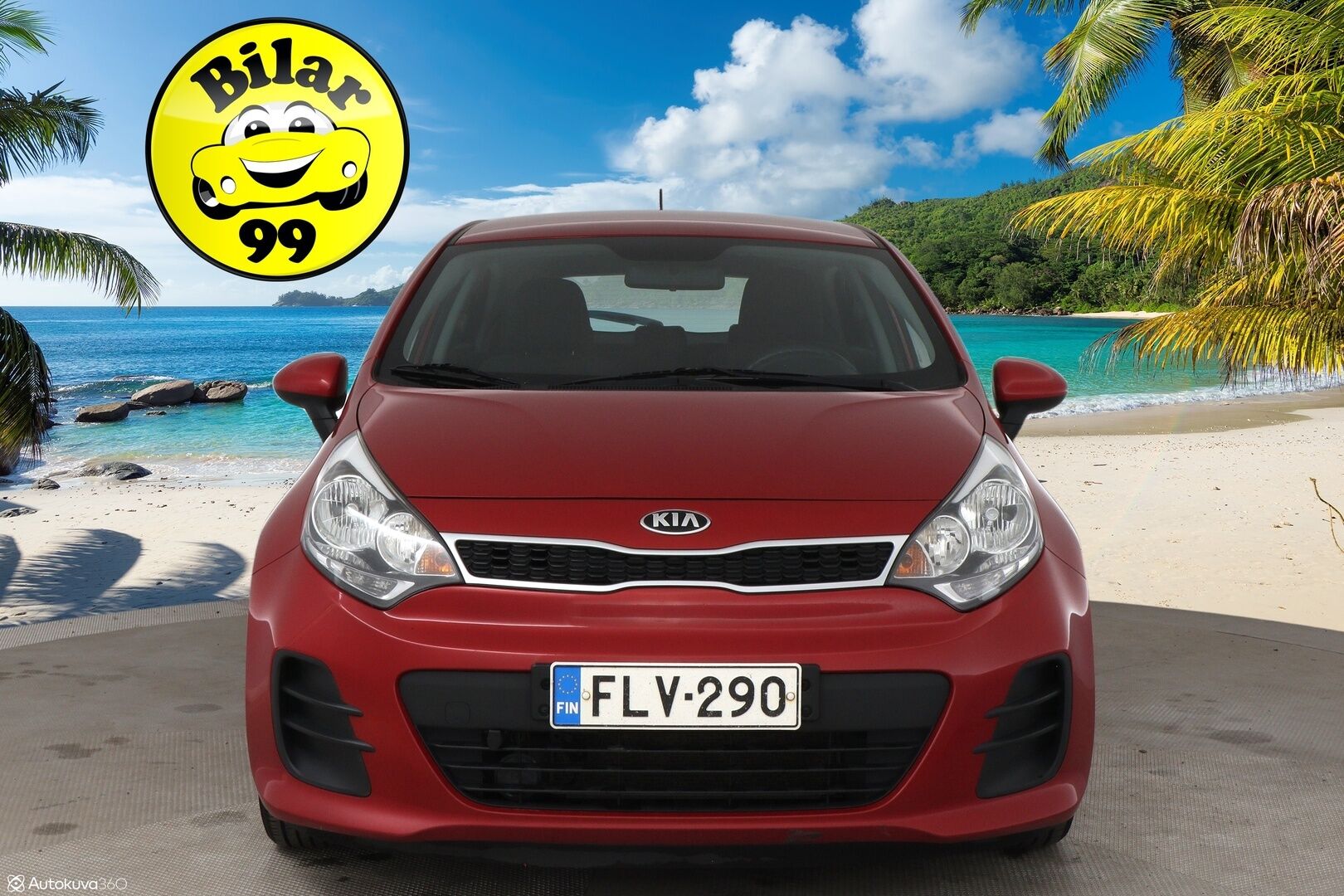 Kia Rio 2016 1,2 ISG LX 5D EcoDynamics / Suomi-Auto / Ilmastointi / Aux - Kahdet renkaat / Huoltokirja