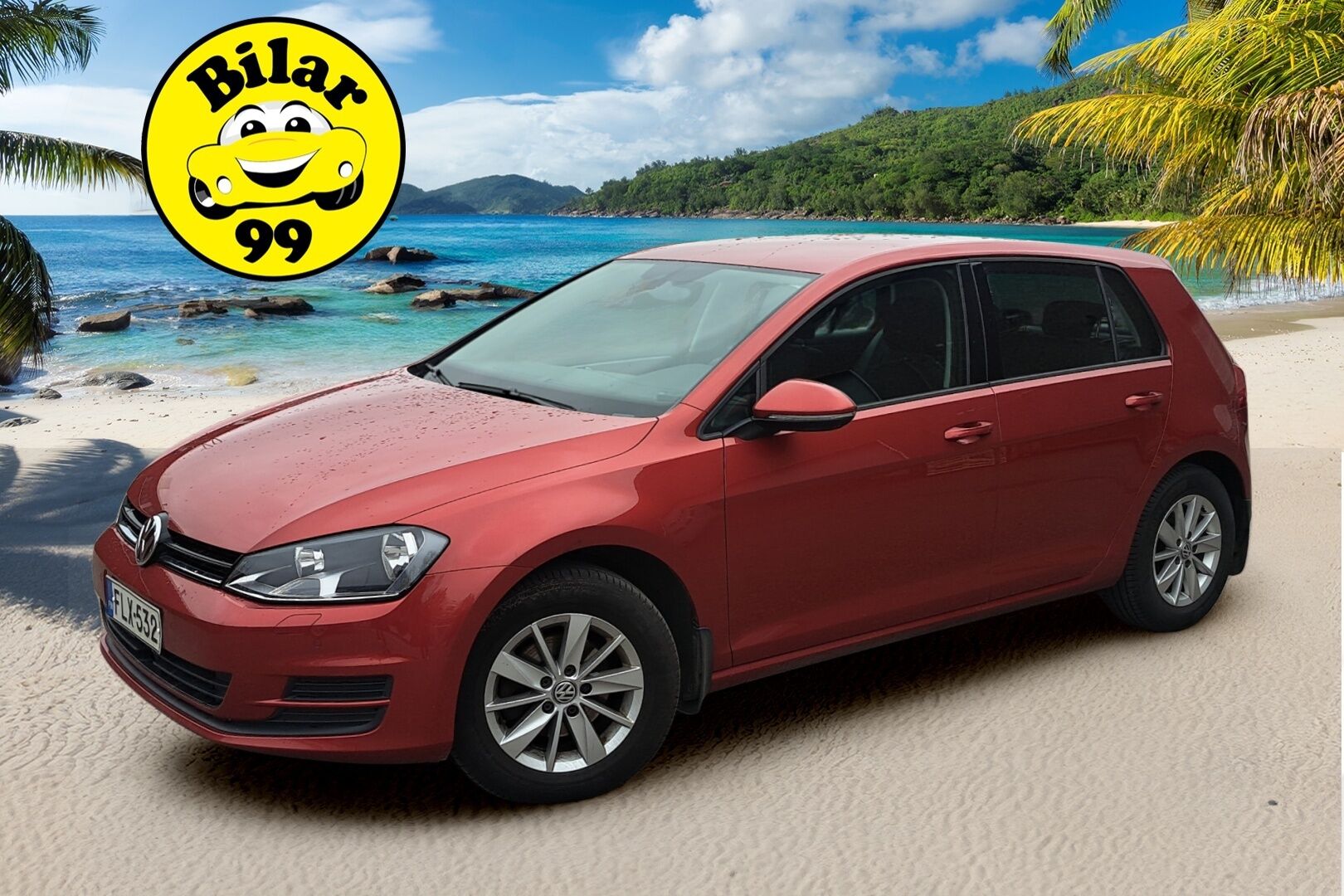Volkswagen Golf 2016 Comfortline 1,2 TSI 81 kW (110 hv) DSG-automaatti - Adapt.vakkari / Koukku / P-Kamera / Merkkihuollettu / Suomiauto 