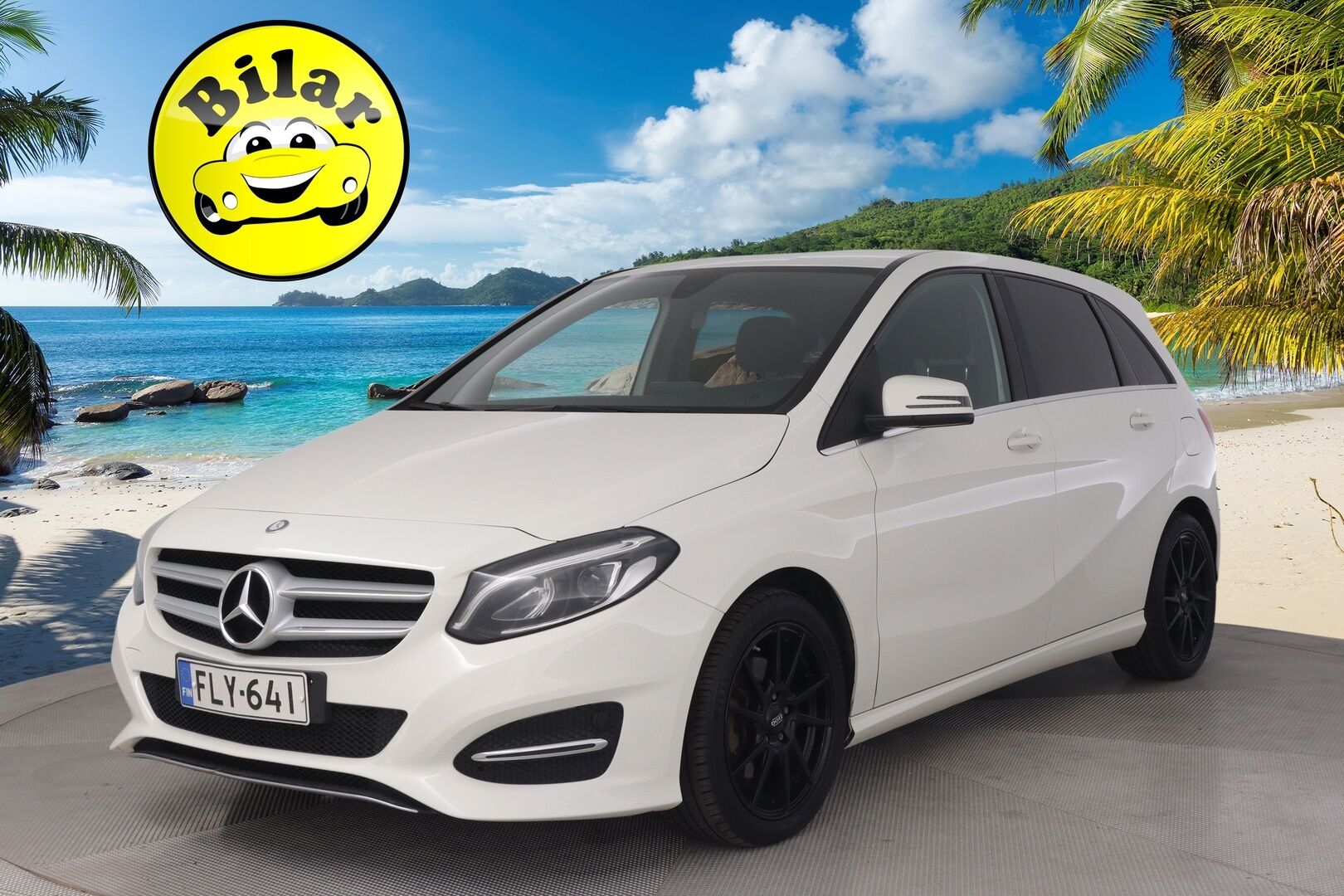 Mercedes-Benz B 2016 180 A Premium Business - P-kamera | LED High Perfomance | Vetokoukku | Lohko+sisäpistoke | 2xrenkaat&alut | Suomi-auto