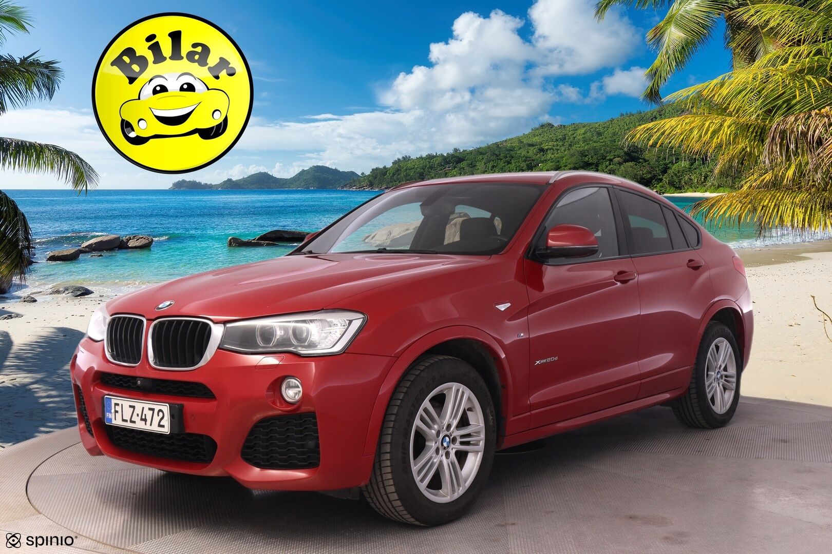 BMW X4 2016 F26 xDrive20d A M-sport - | Vakkari | 360-kamera | Koukku | S.luukku | Puolinahat | Hifit | Ei AdBlue! |