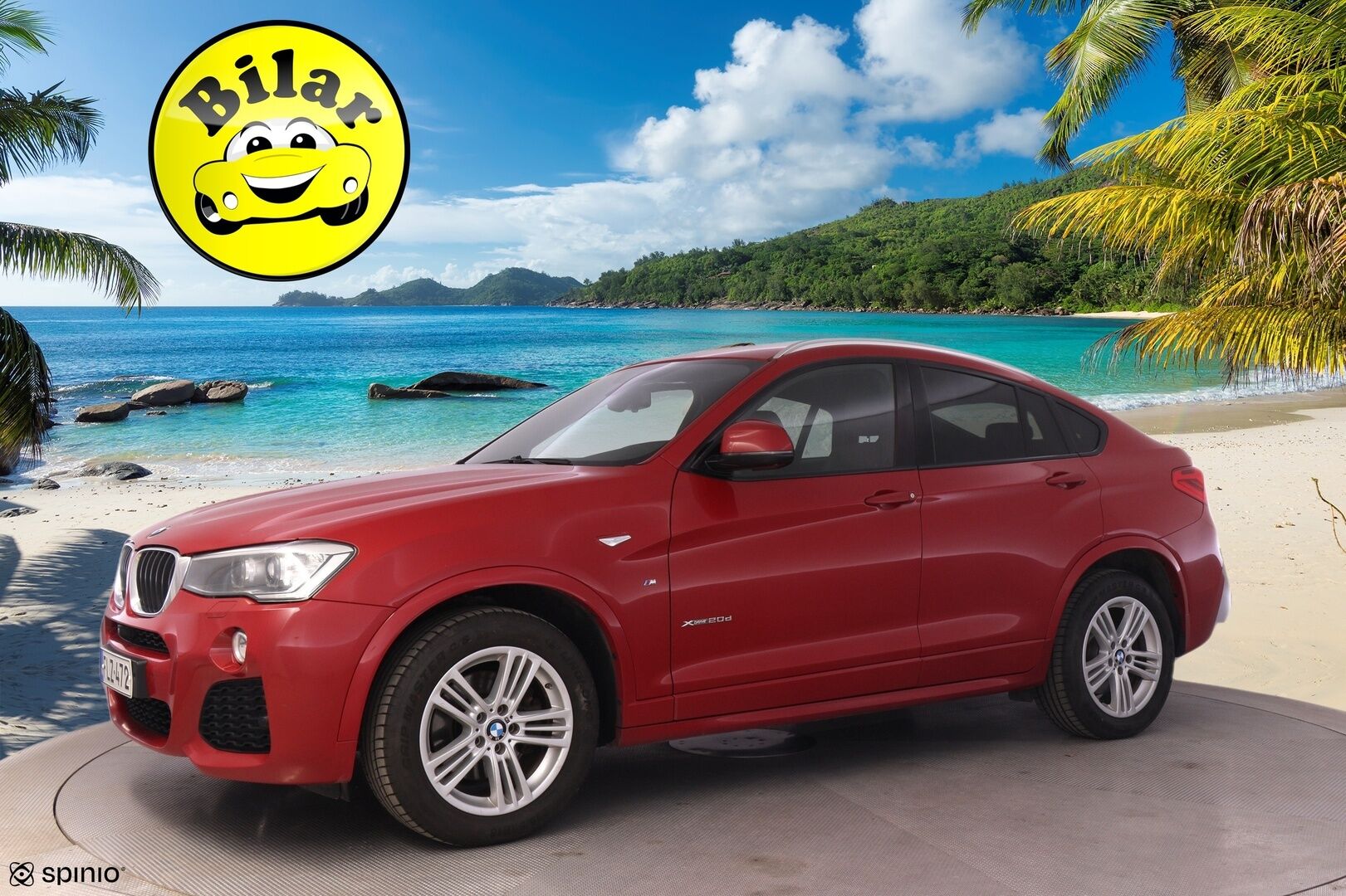 BMW X4 2016 F26 xDrive20d A M-sport - | Vakkari | 360-kamera | Koukku | S.luukku | Puolinahat | Hifit | Ei AdBlue! |