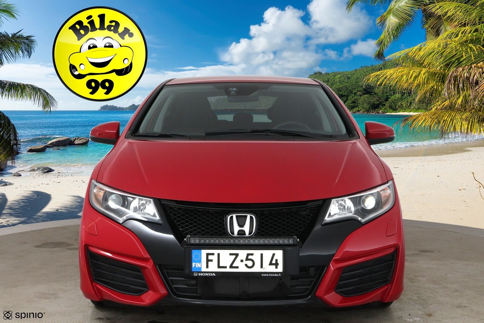 Honda Civic 2015 5D 1,4i Comfort / Vakkari / Lohko / Lisävalo / Suomi-auto - Siisti Civic / Tulossa myyntiin! 