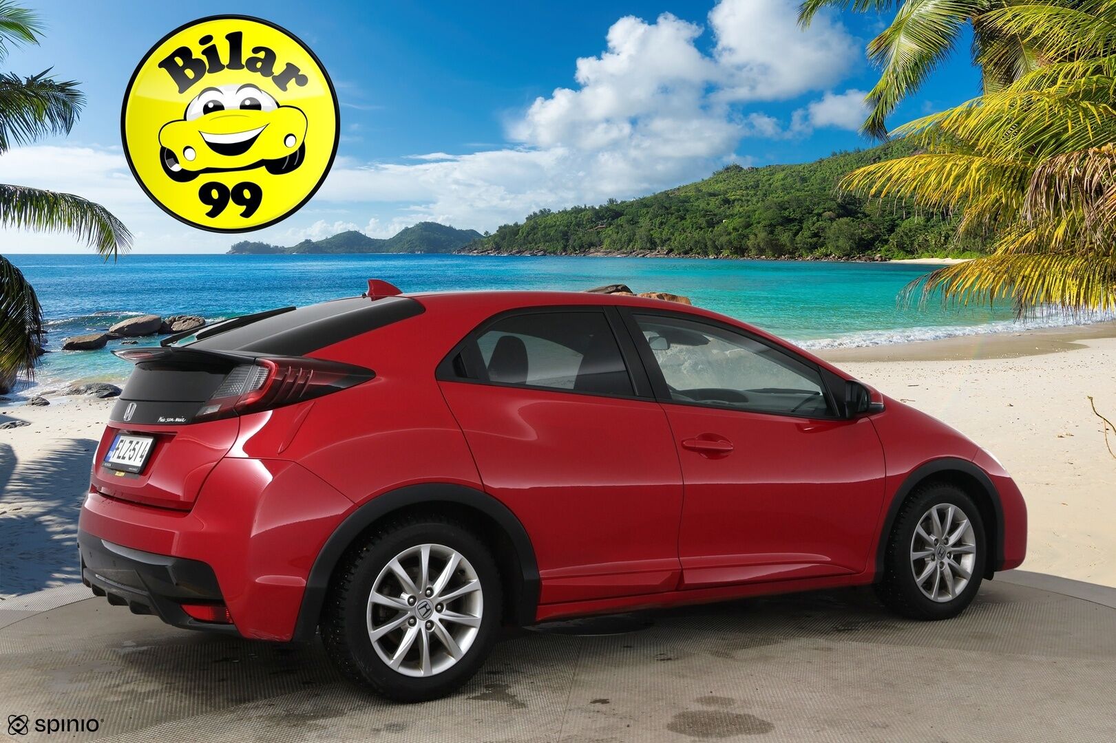 Honda Civic 2015 5D 1,4i Comfort / Vakkari / Lohko / Lisävalo / Suomi-auto - Siisti Civic / Tulossa myyntiin! 