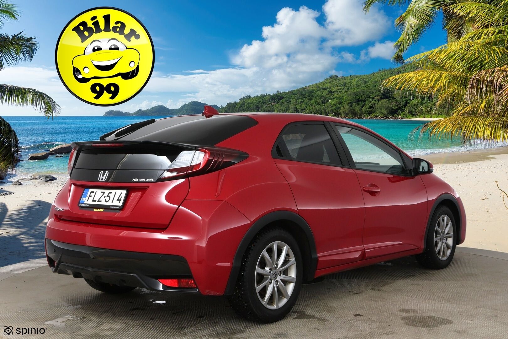 Honda Civic 2015 5D 1,4i Comfort / Vakkari / Lohko / Lisävalo / Suomi-auto - Siisti Civic / Tulossa myyntiin! 