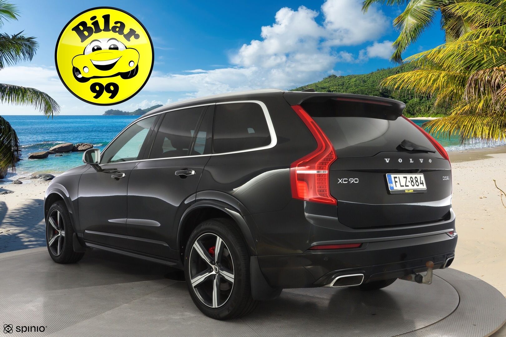 Volvo XC90 2016 D5 AWD R-Design aut *Kamera / Muistipenkit / Koukku* - Suomi-auto / 7-Paikkainen / Kahdet hyvät renkaat / Turbo vaihdettu