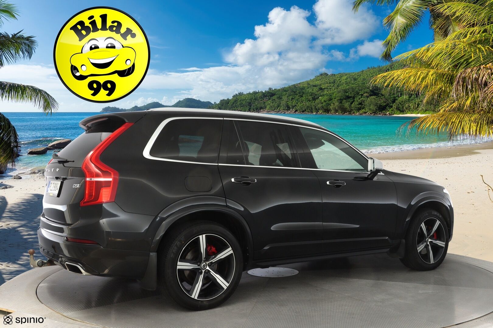 Volvo XC90 2015 D5 AWD R-Design aut *Kamera / Muistipenkit / Koukku* - 3,99 % KORKOTARJOUS TÄHÄN AUTOON - 7-Paikkainen / Kahdet hyvät renkaat / Turbo vaihdettu / Jakohihna vaihdettu