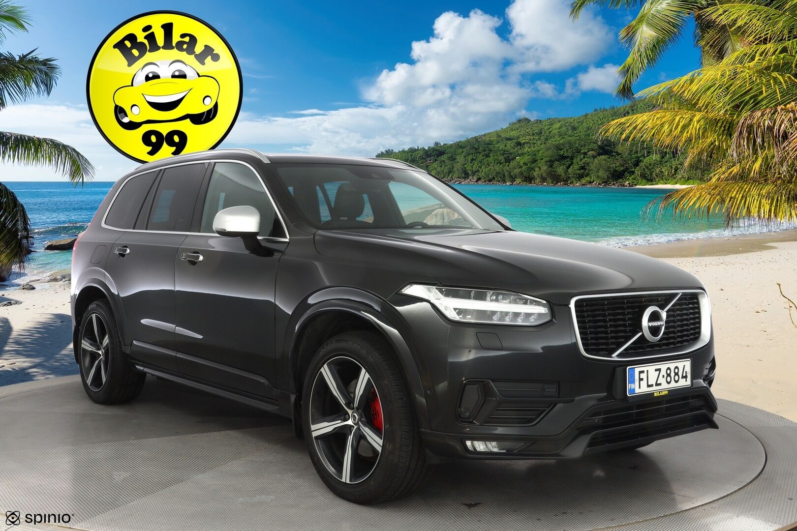 Volvo XC90 2015 D5 AWD R-Design aut *Kamera / Muistipenkit / Koukku* - 3,99 % KORKOTARJOUS TÄHÄN AUTOON - 7-Paikkainen / Kahdet hyvät renkaat / Turbo vaihdettu / Jakohihna vaihdettu