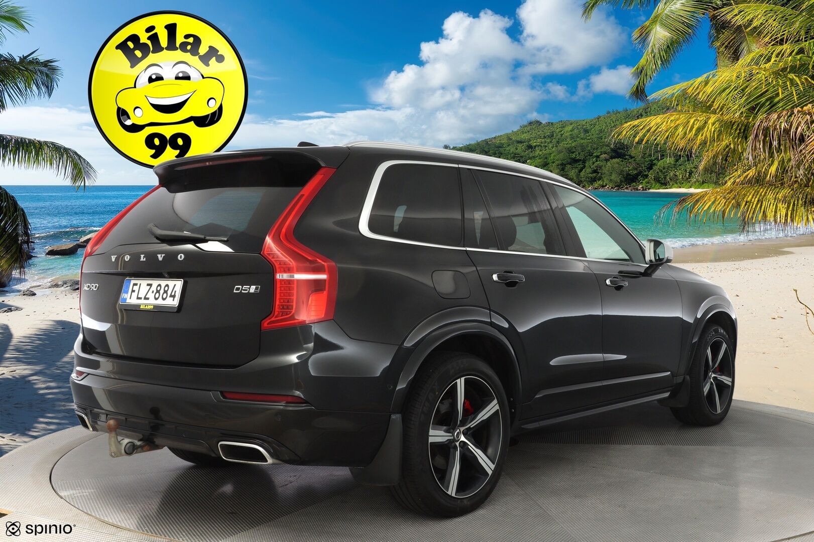 Volvo XC90 2015 D5 AWD R-Design aut *Kamera / Muistipenkit / Koukku* - 3,99 % KORKOTARJOUS TÄHÄN AUTOON - 7-Paikkainen / Kahdet hyvät renkaat / Turbo vaihdettu / Jakohihna vaihdettu