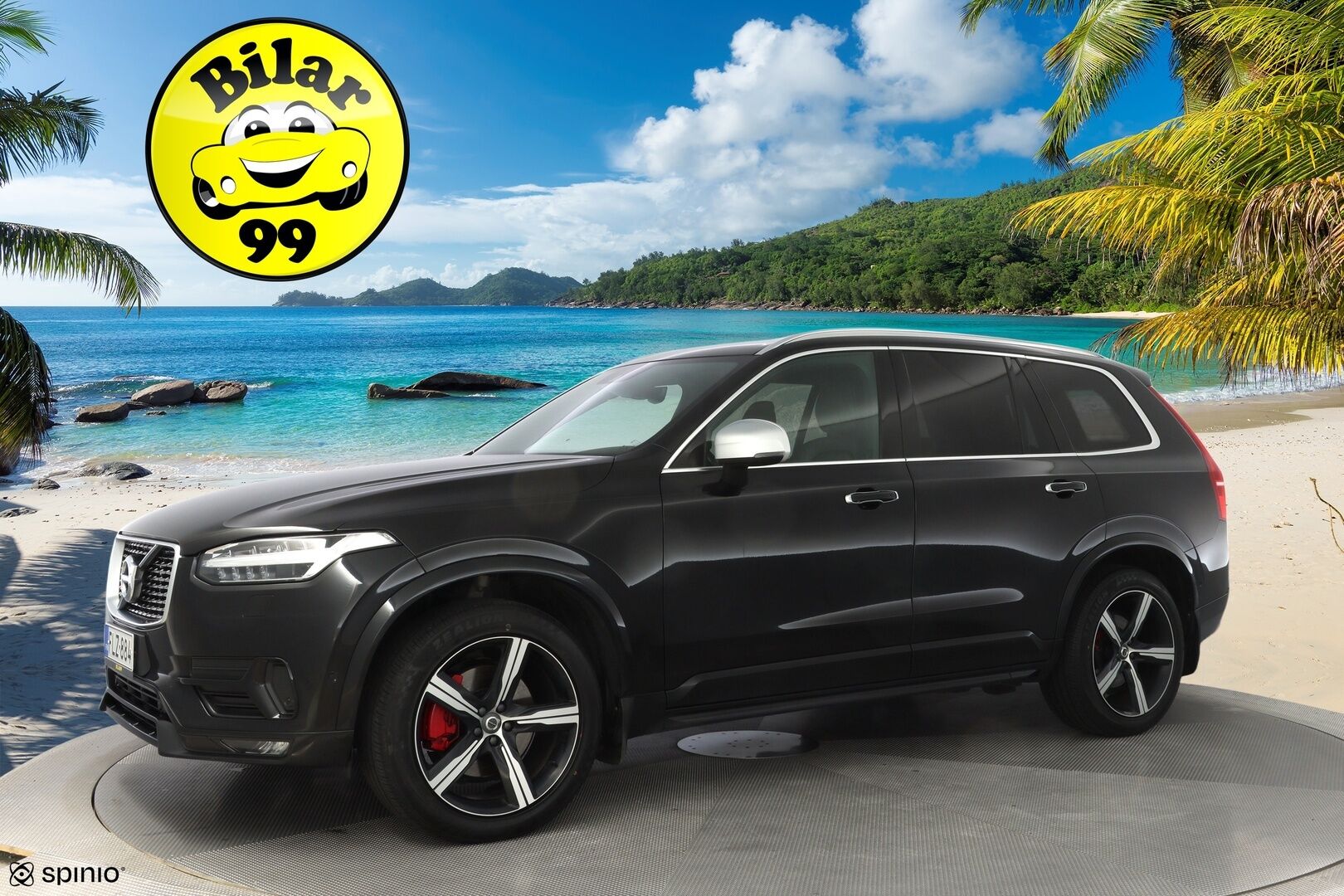 Volvo XC90 2015 D5 AWD R-Design aut *Kamera / Muistipenkit / Koukku* - 3,99 % KORKOTARJOUS TÄHÄN AUTOON - 7-Paikkainen / Kahdet hyvät renkaat / Turbo vaihdettu / Jakohihna vaihdettu