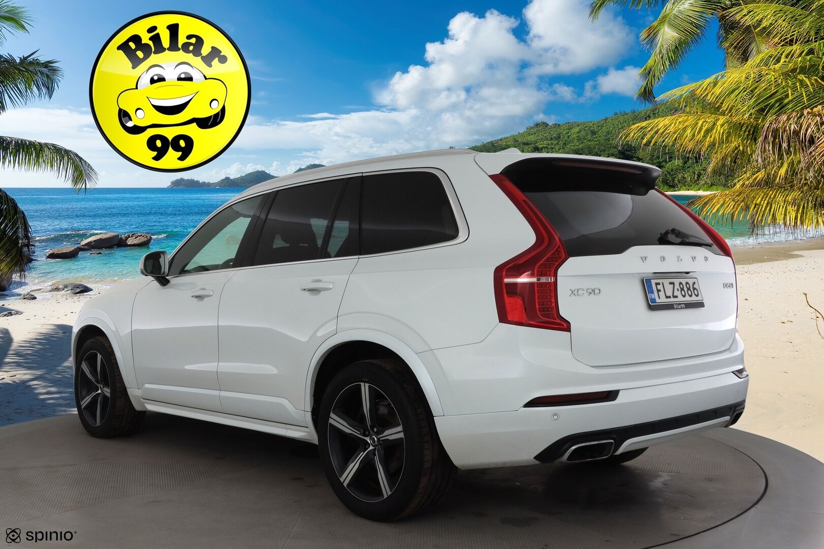 Volvo XC90 2016 D5 AWD R-Design aut * ACC / HUD / 360° / Muistipenkit / Webasto / Full LED / Navi / KeylessGo * - Suomi-auto / Kahdet renkaat aluvanteilla / Merkkihuollettu